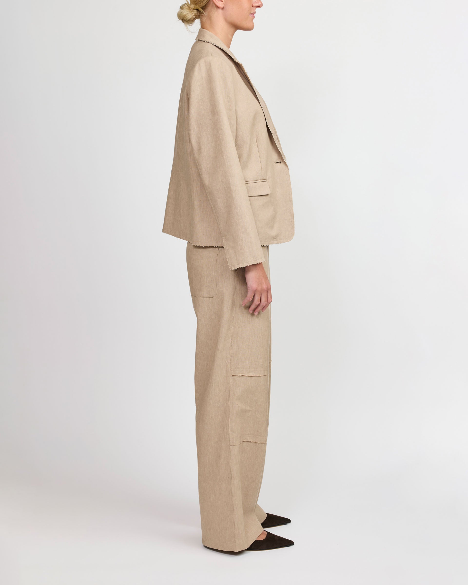 Raquel Allegra Wheat Arden Trousers