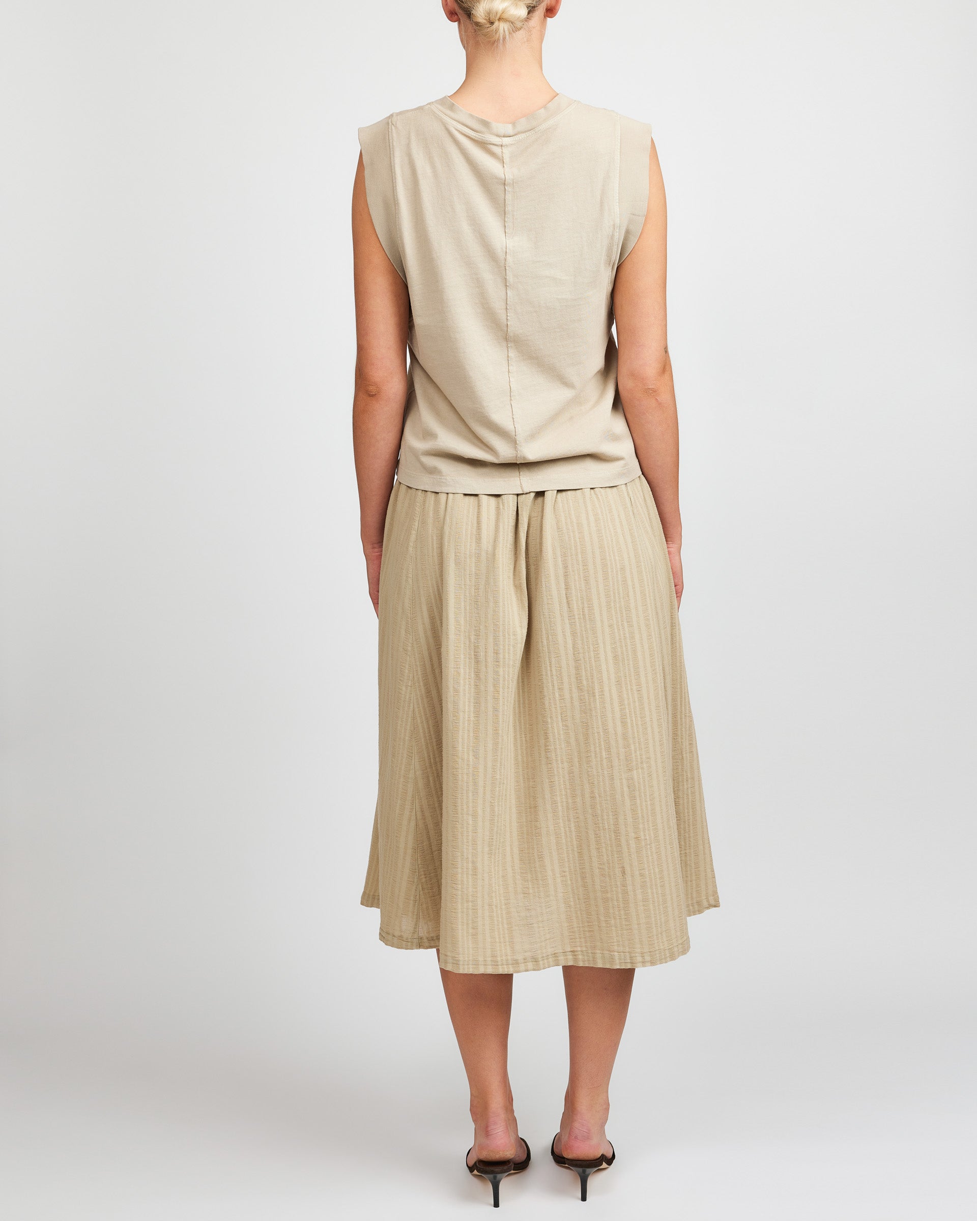 Raquel Allegra Clay Day Skirt