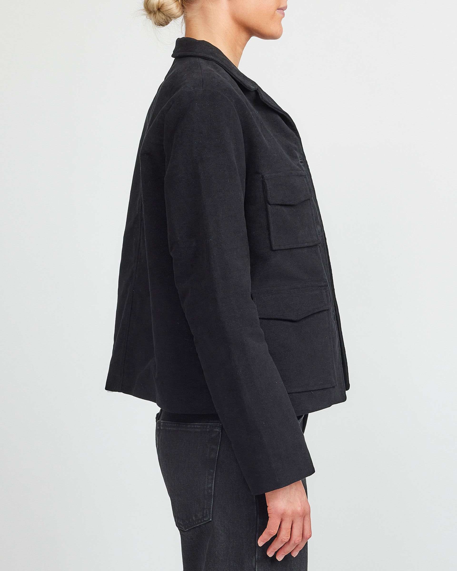 Jeanerica Black Carole Jacket