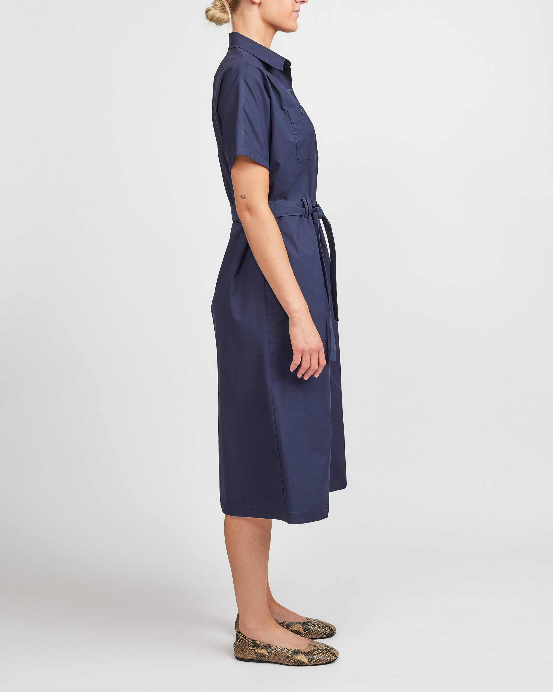 A.P.C. Dark Navy New Drew Dress