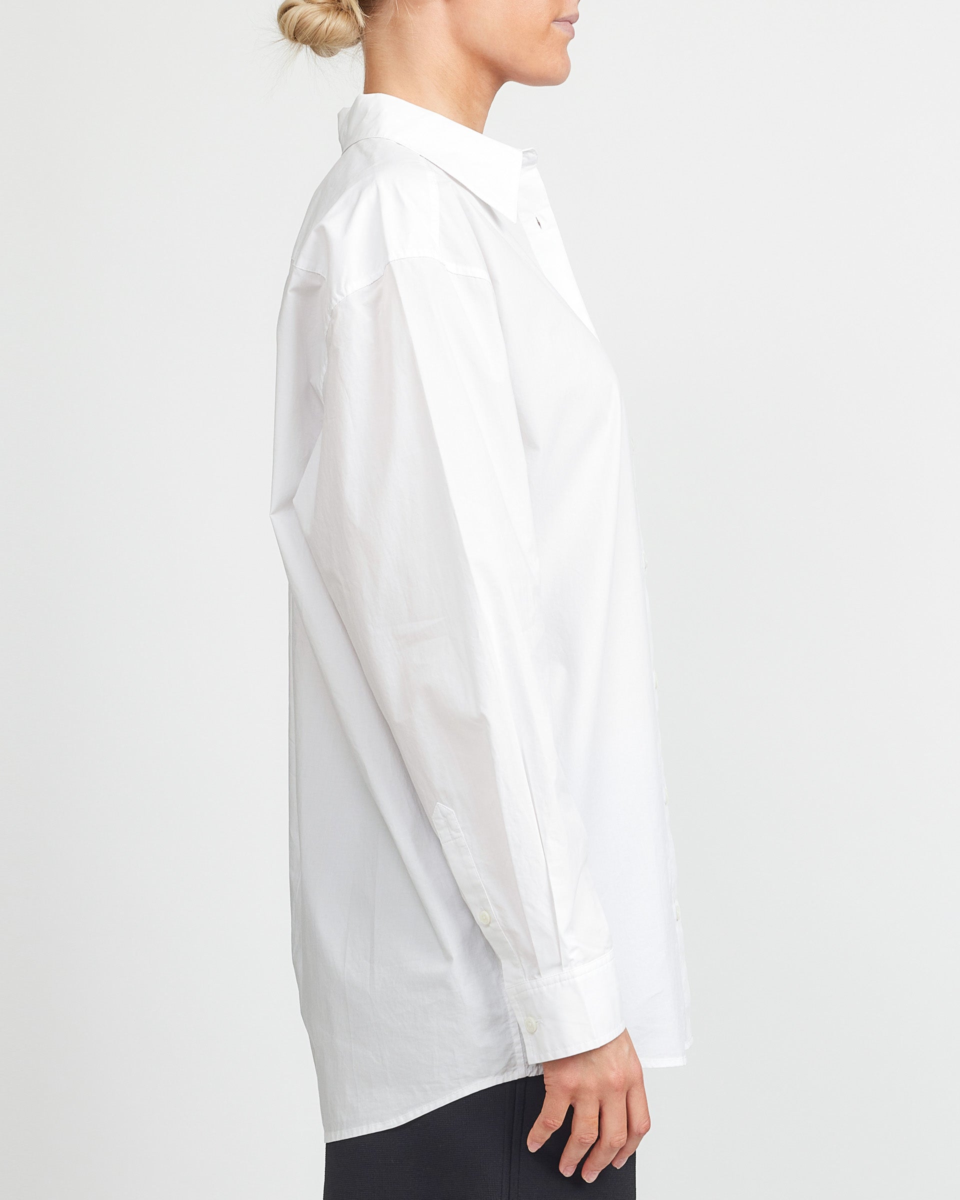 Toteme White Classic Tumbled Shirt