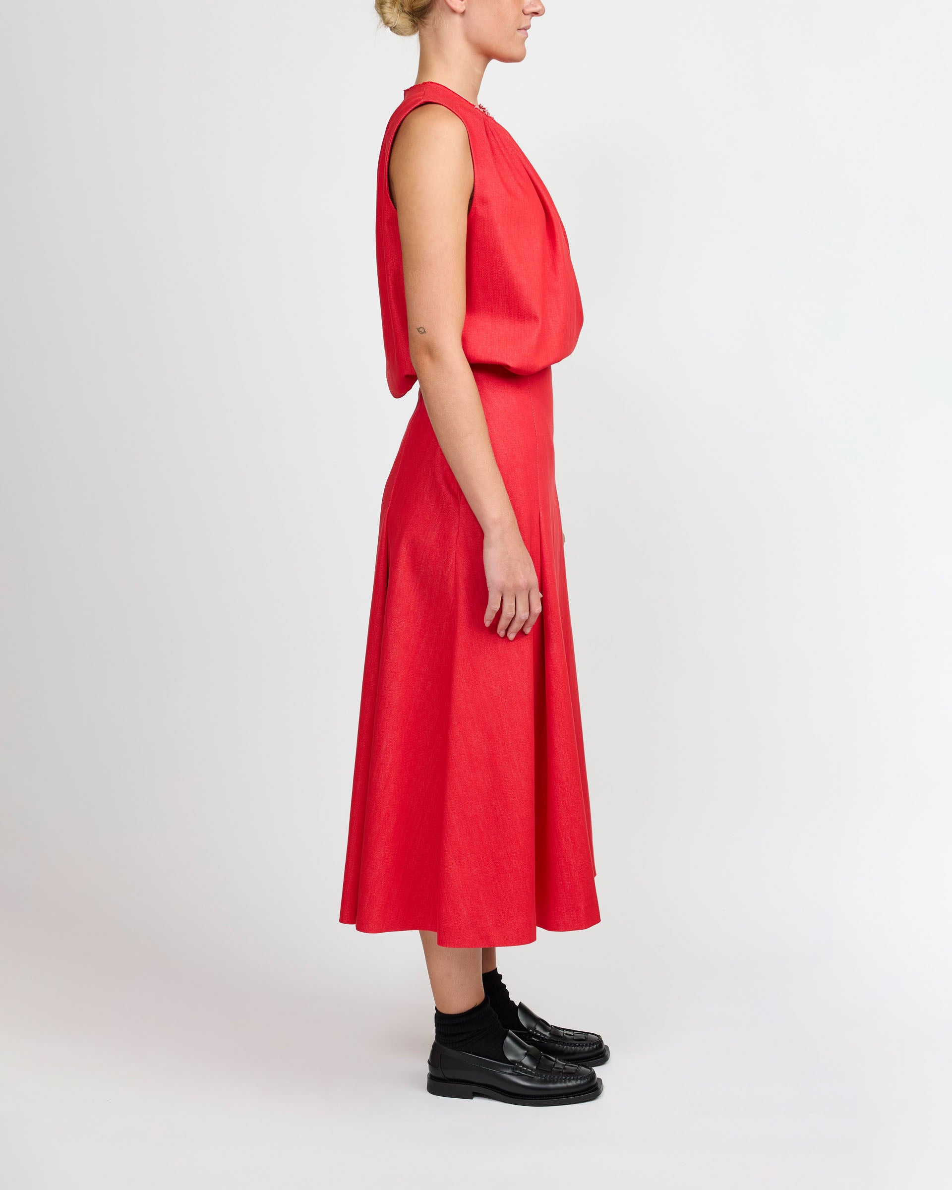 Rika Studio Chloe Skirt Rose Red