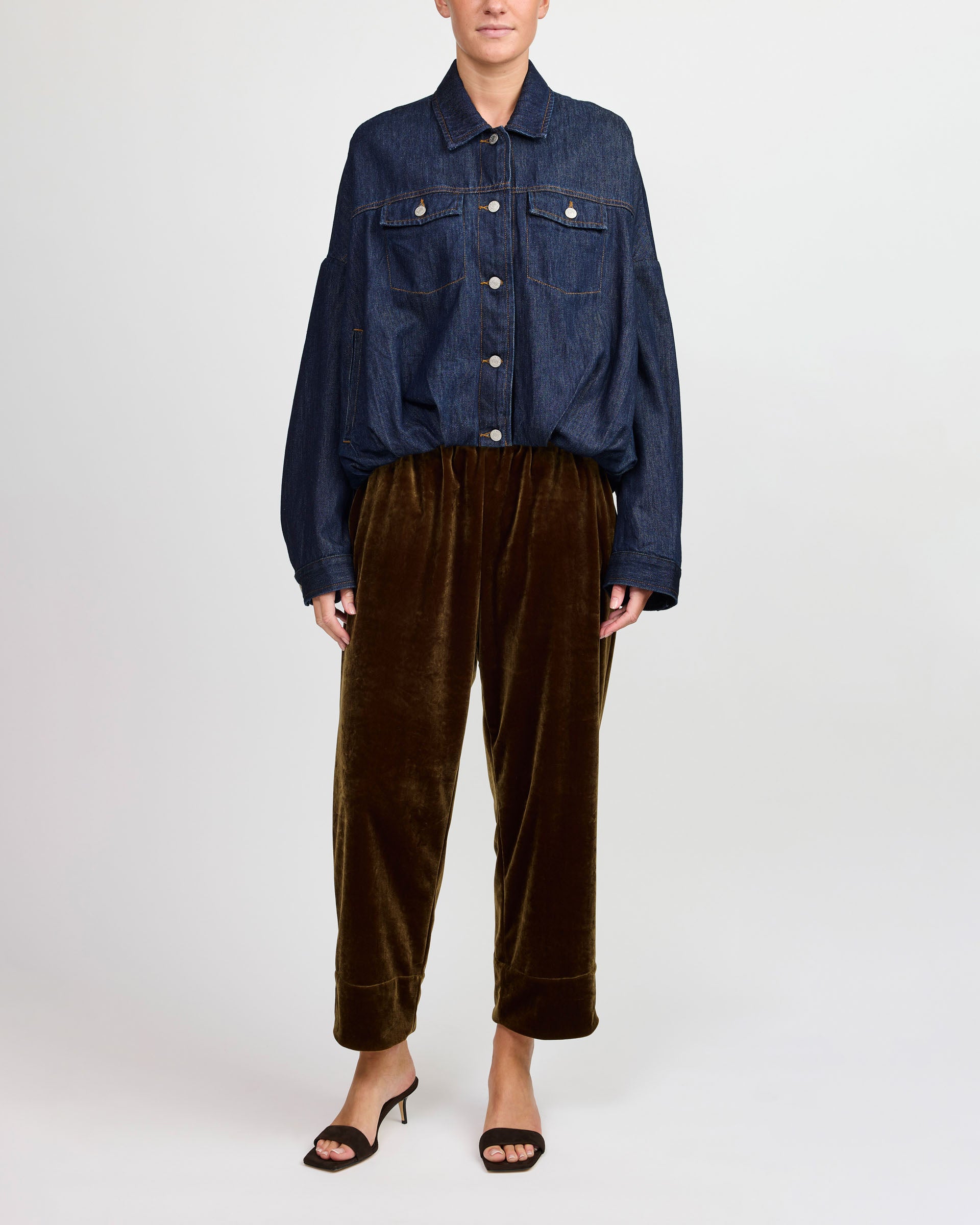Rika Studios Hazel Velvet Pepe Pants