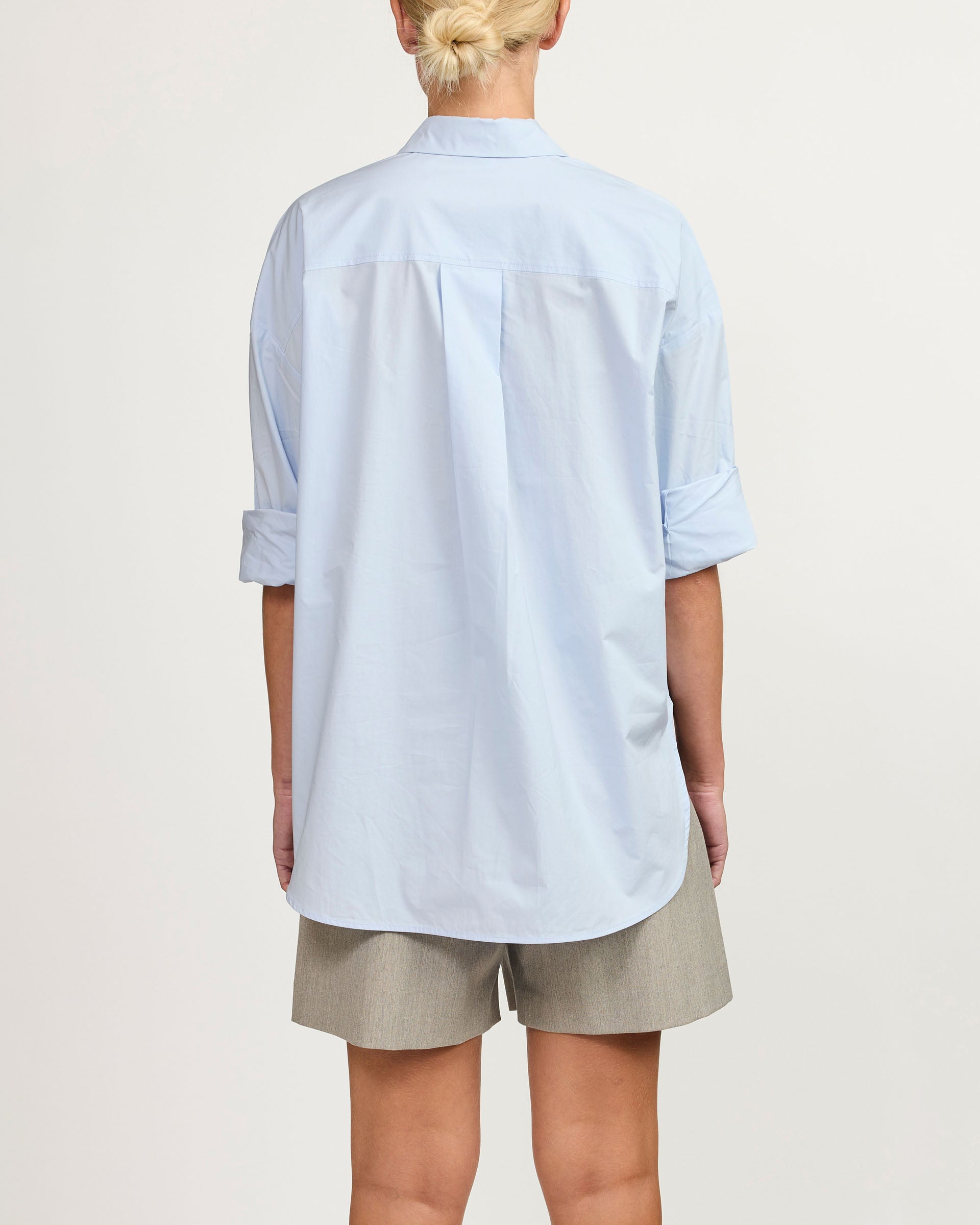 By Malene Birger Derris Shirt Periwinkle Blue