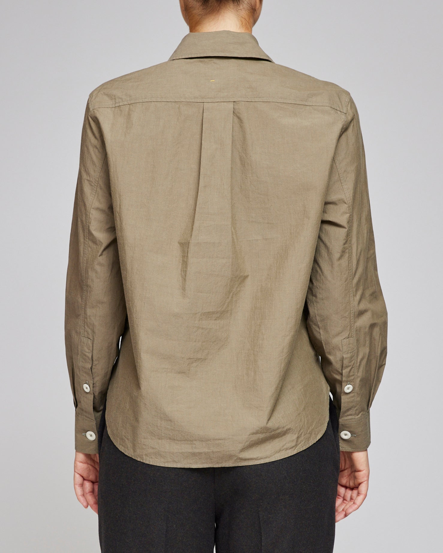 MHL Khaki Green Simple Shirt