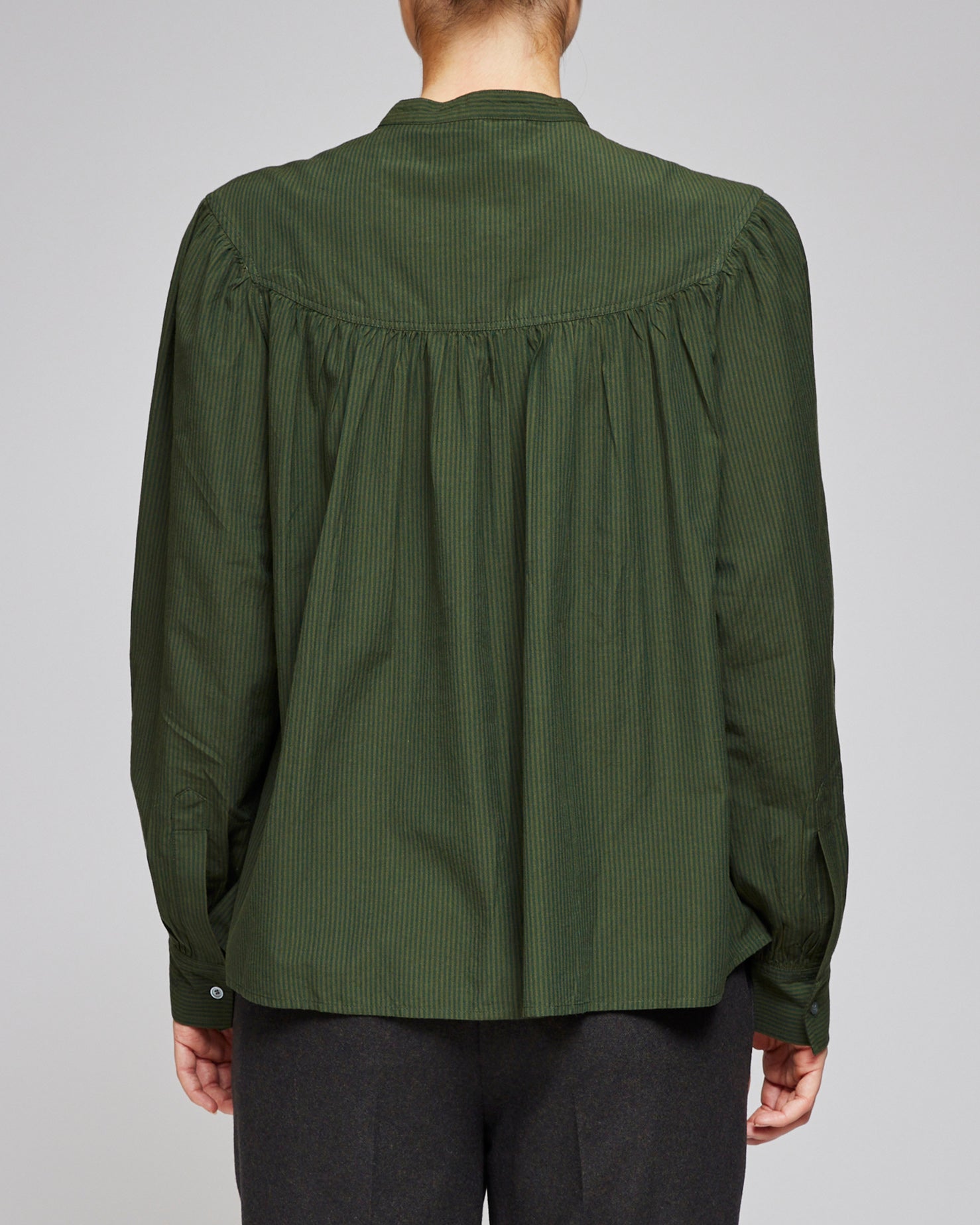 Vanessa Bruno Vert Fonce Florisse Blouse