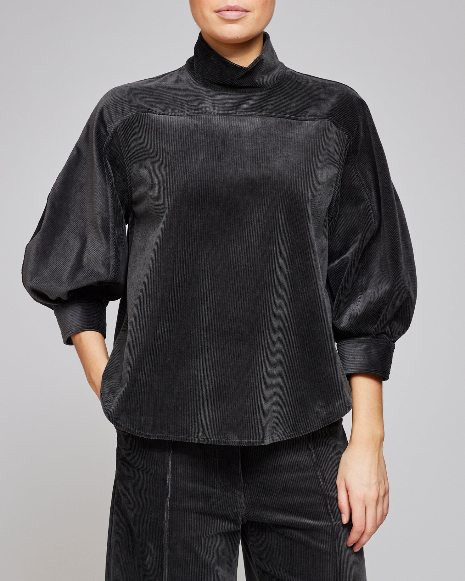Rachel Comey Carbon Groth Top