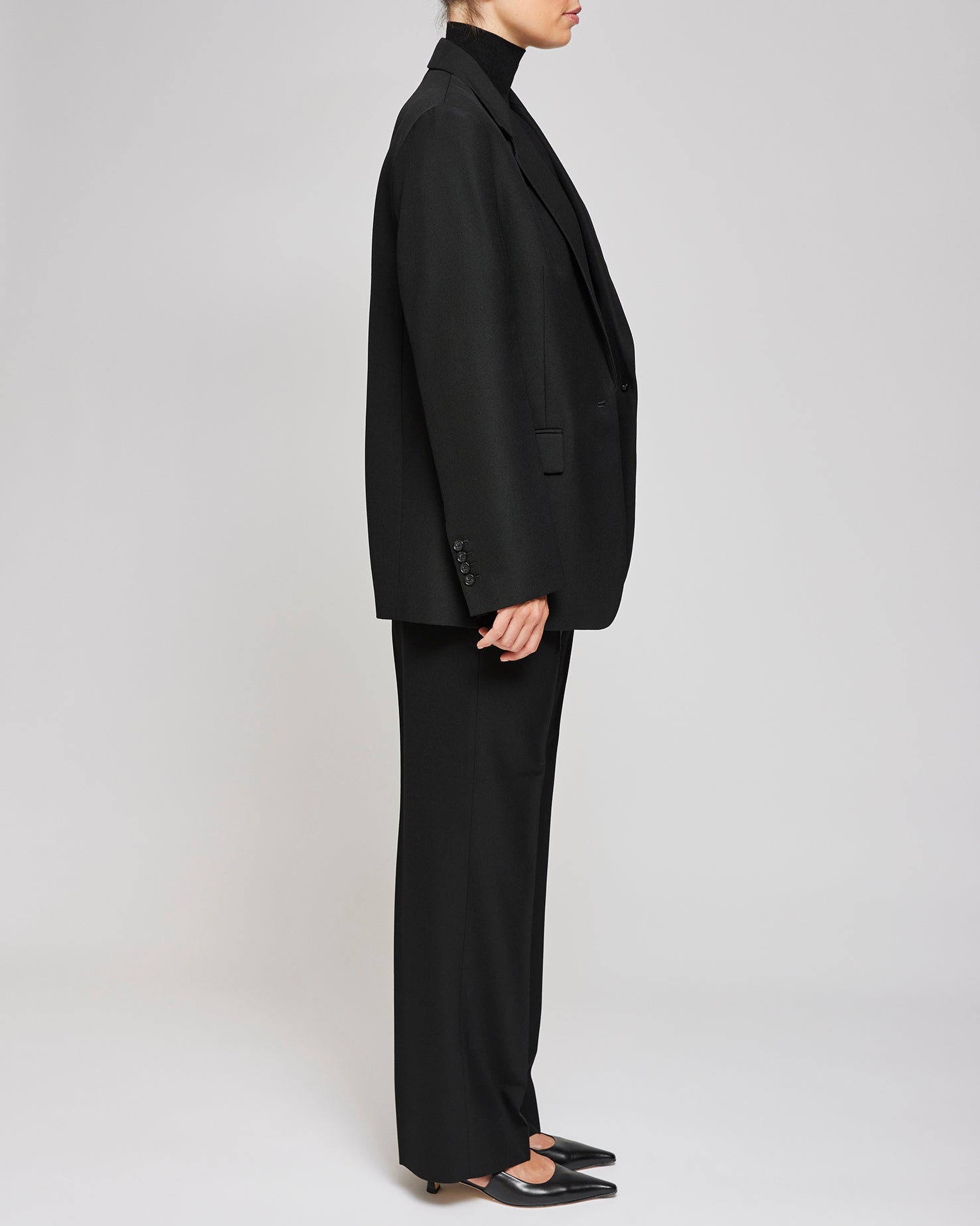 Toteme Black Tailored Blazer