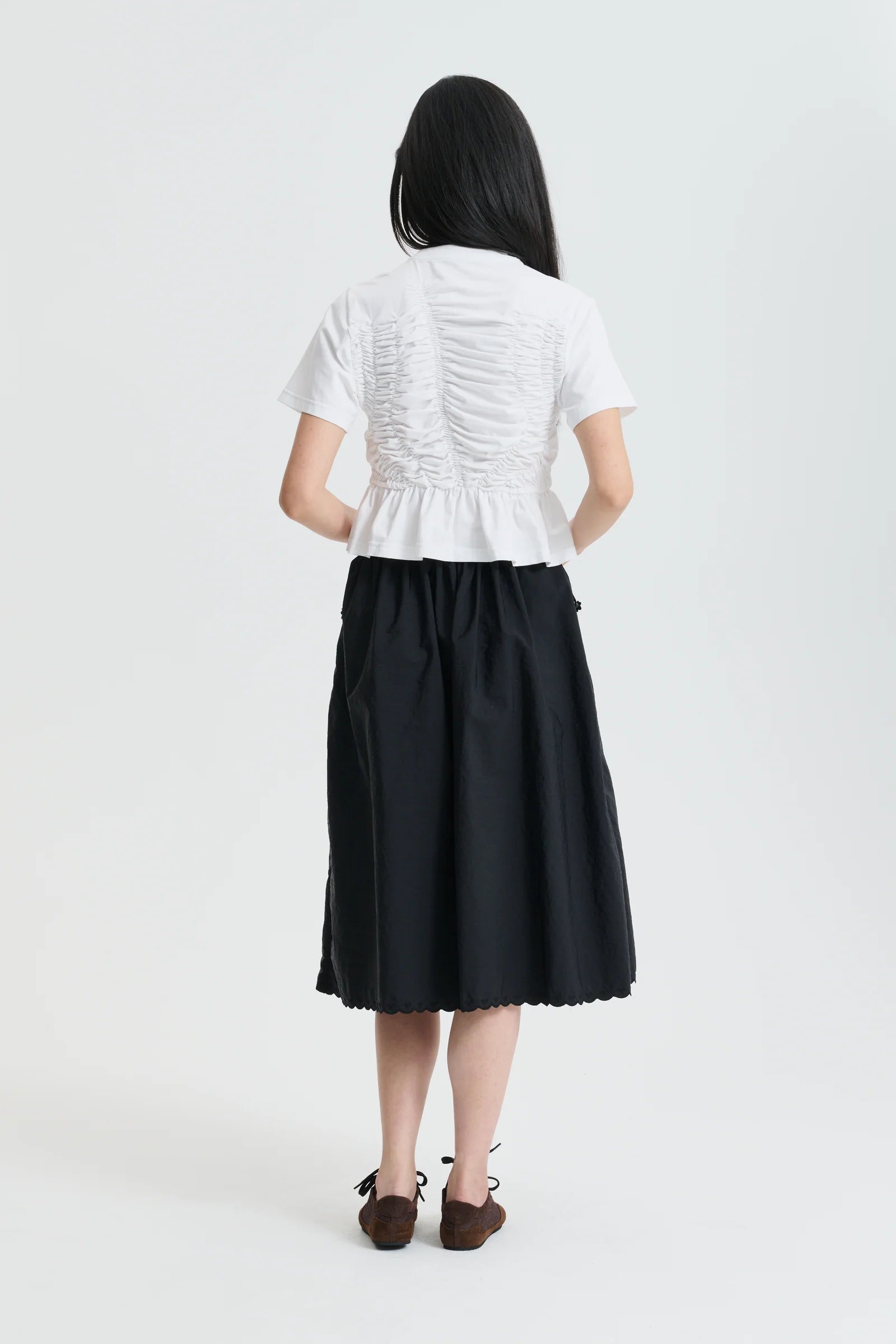 Cecilie Bahnsen White Jersey T-shirt