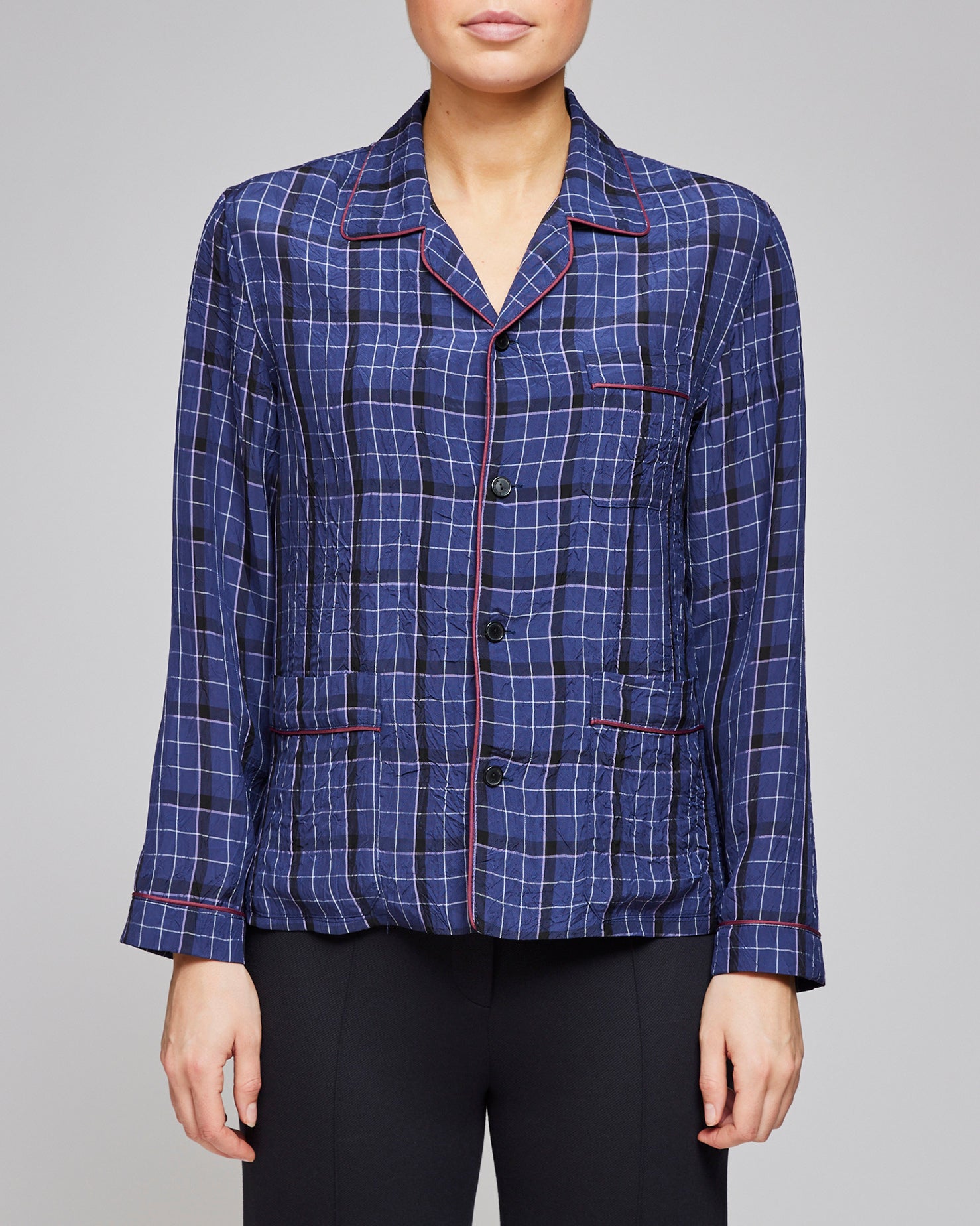 Rachel Comey Navy Multi Deboo Jacket