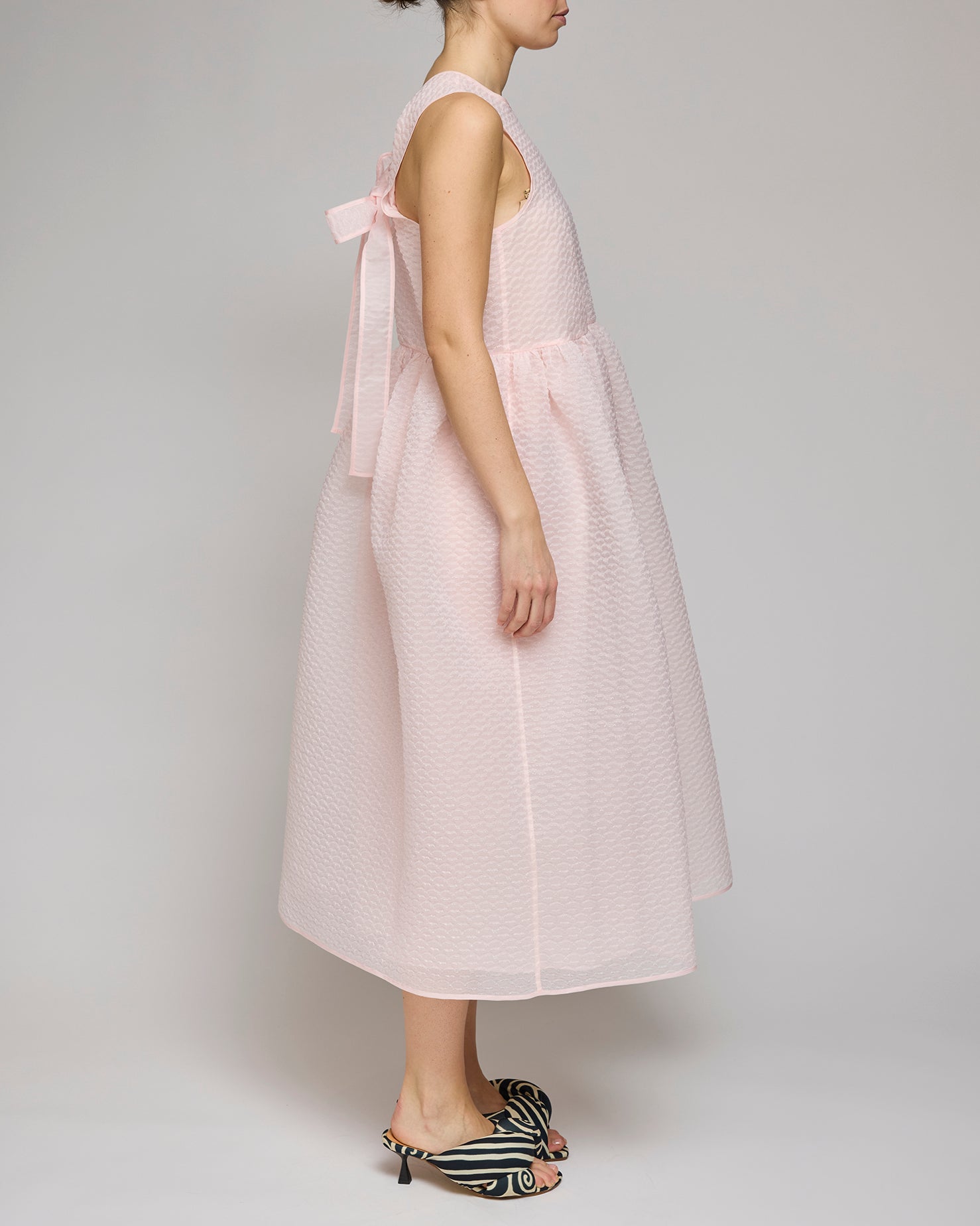 Cecilie Bahnsen Blush Pink Dora Dress