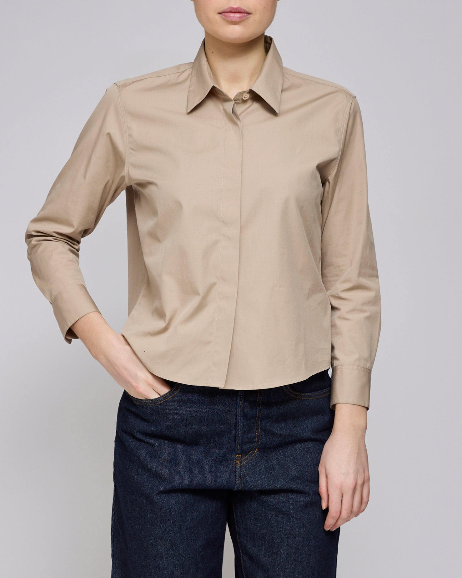 Dries Van Noten Sand Clavini Shirt