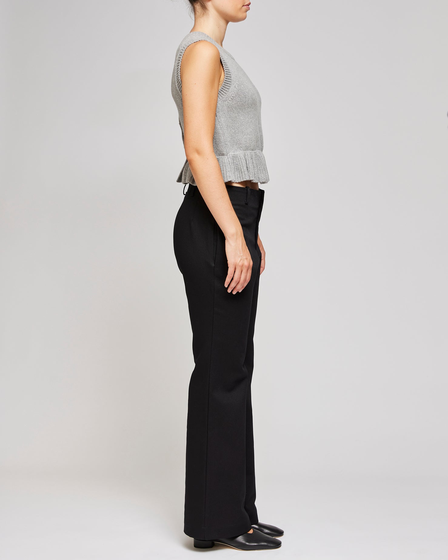 Rika Studios Black Twill Alice Pants