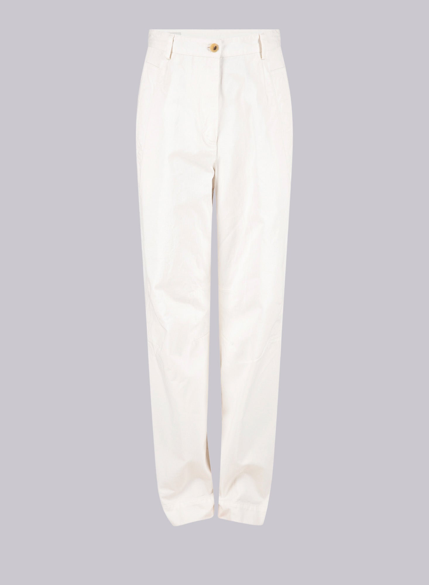 Dries Van Noten Ecru Pincks Pants