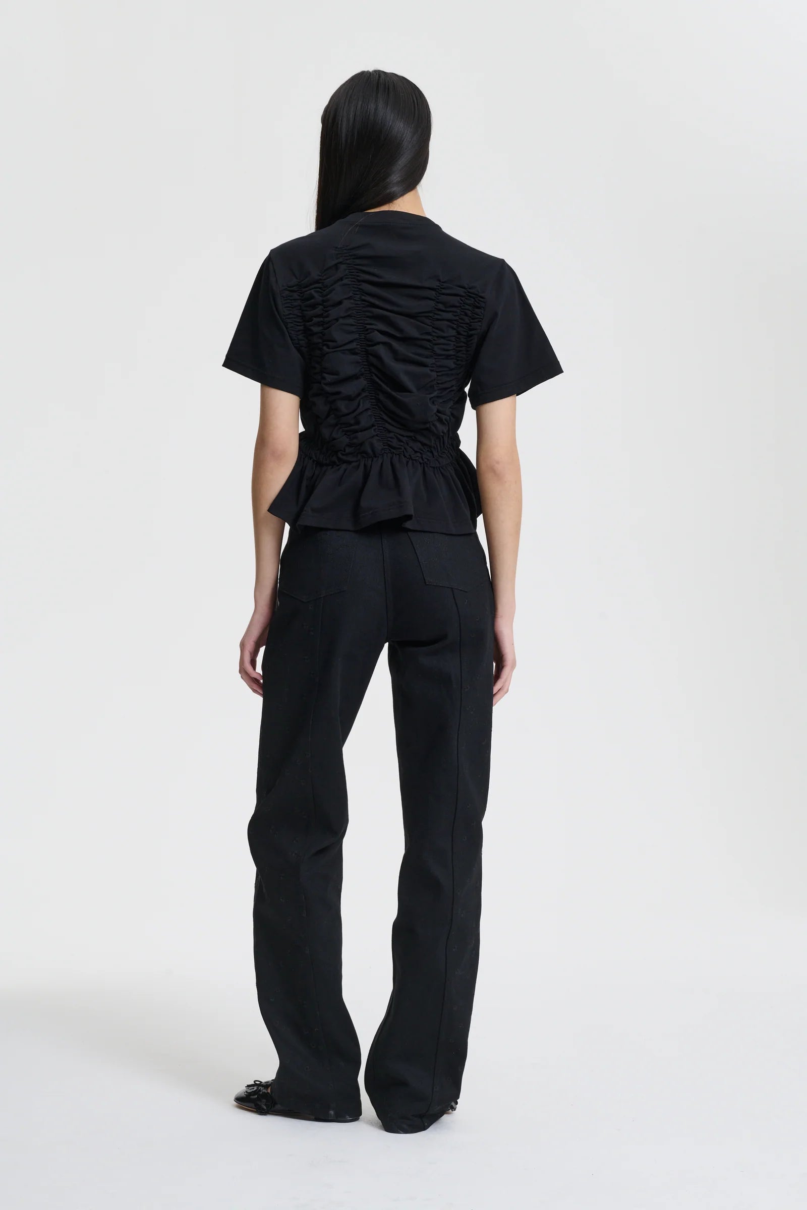 Cecilie Bahnsen Black Jersey T-shirt