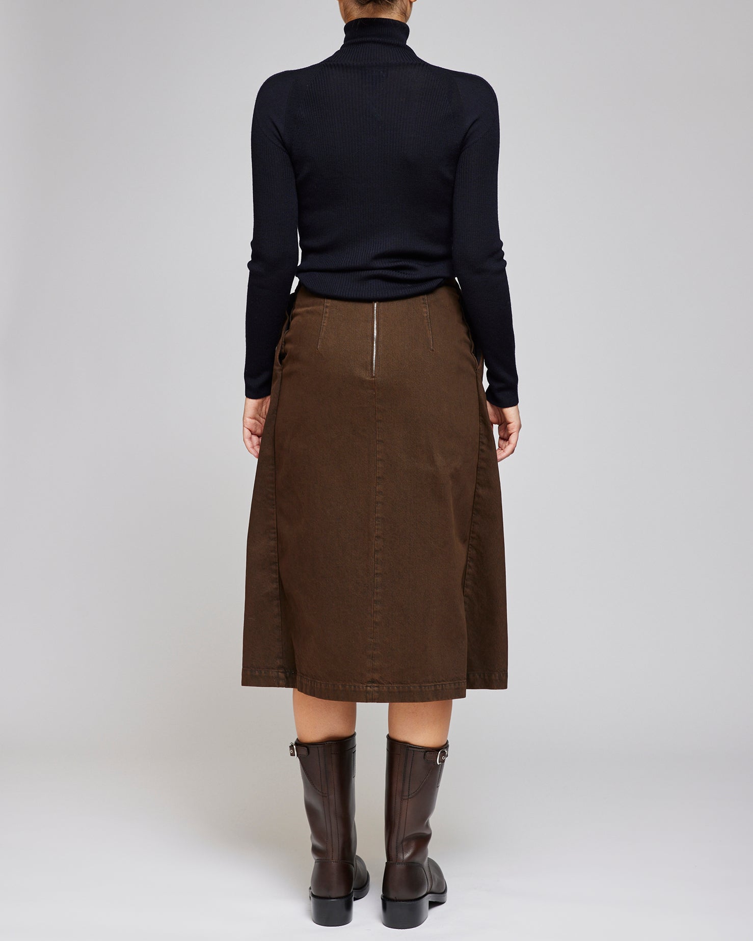 Dries Van Noten Brown Sonista Skirt