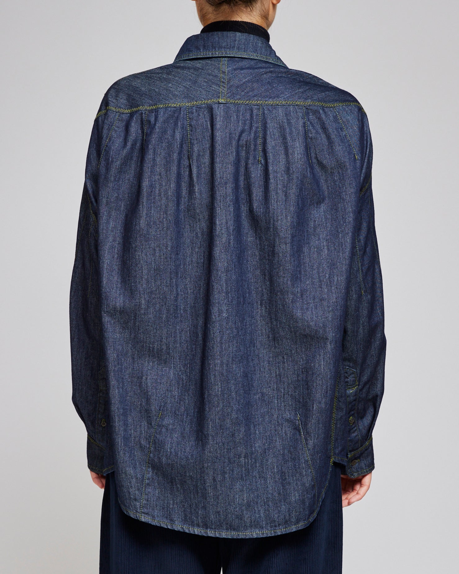 Dries Van Noten Indigo Camis Shirt