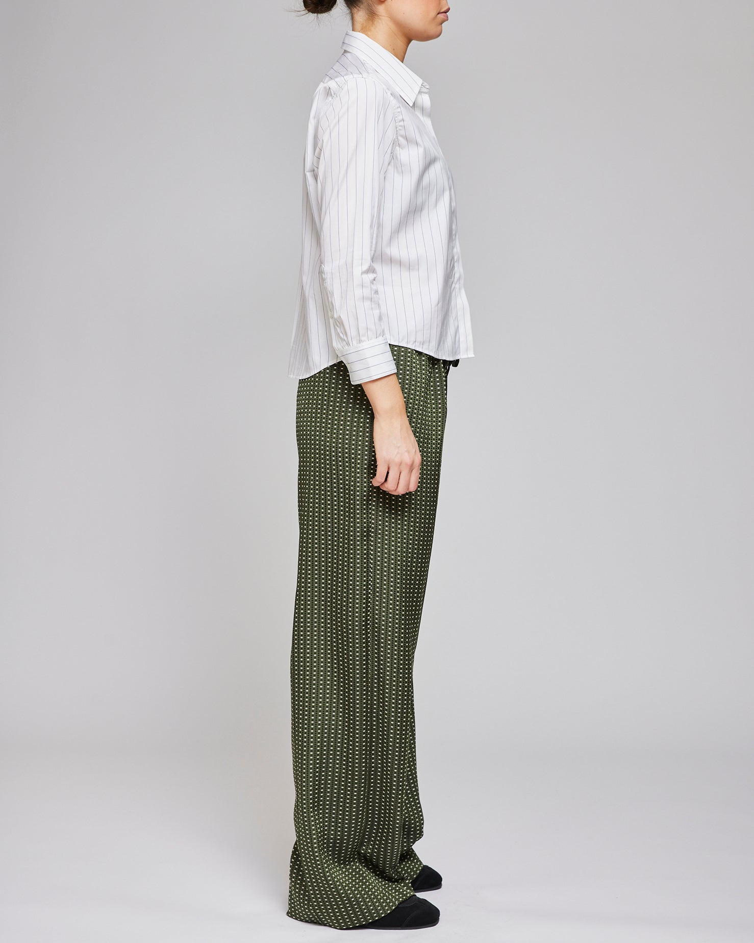 Dries Van Noten Khaki Puvis Long Pants