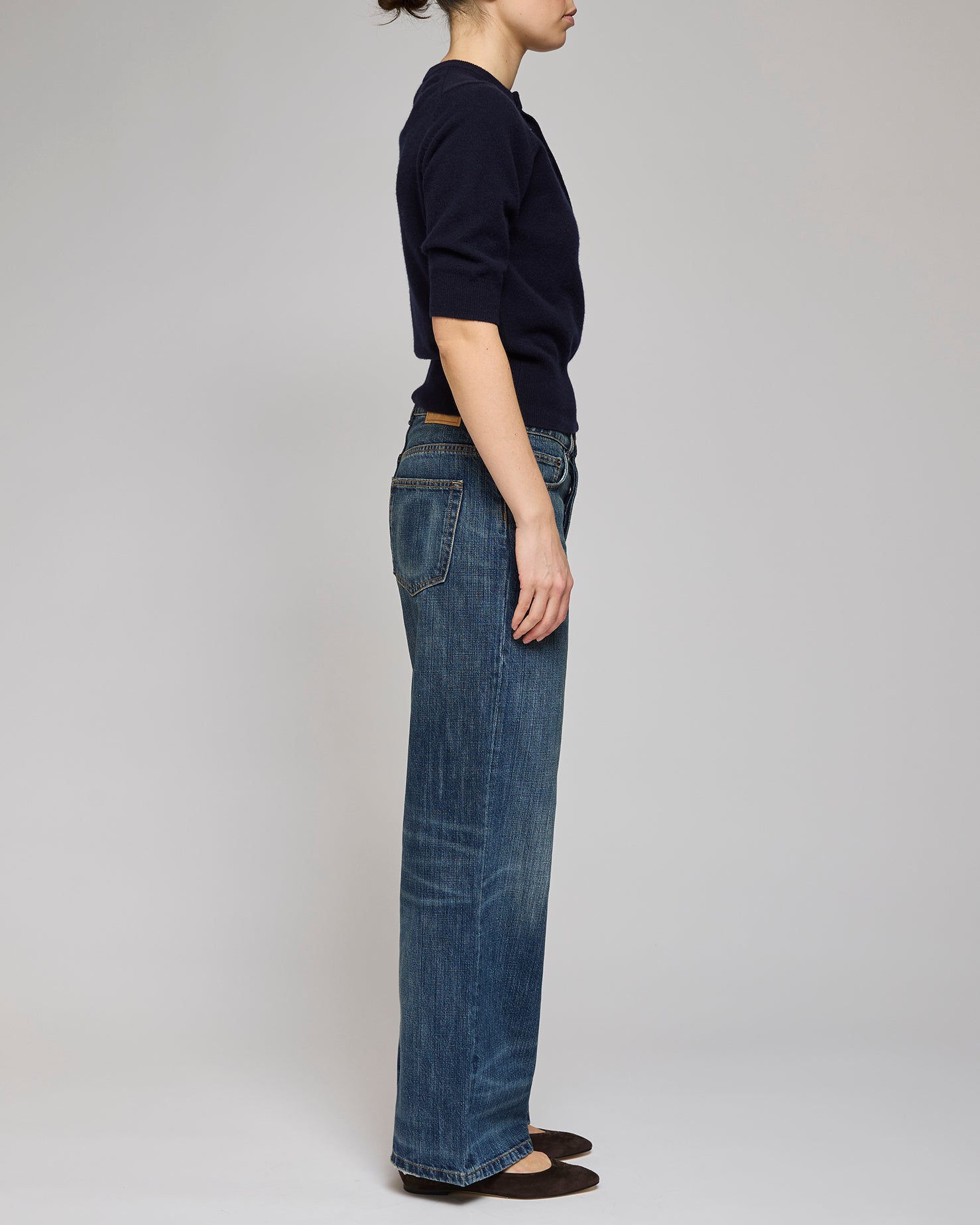 Jeanerica Dunkelblaue Righe Belem Jeans