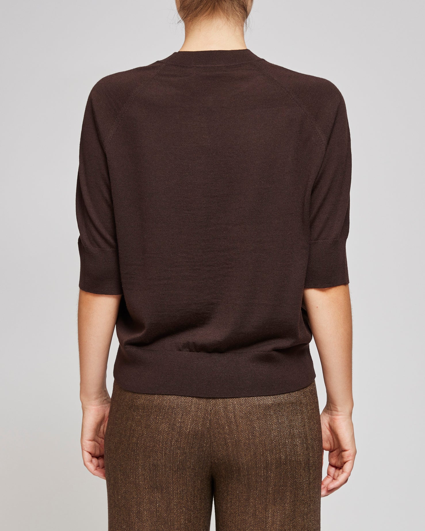 Dries Van Noten Dark Brown Tuan Sweater