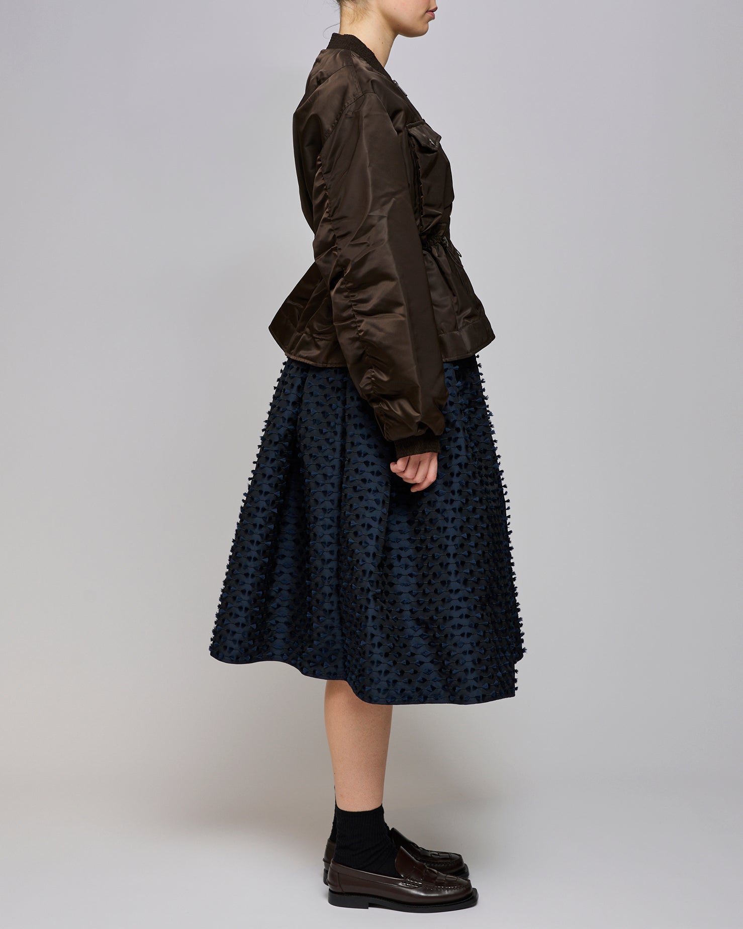 Cecilie Bahnsen Brown Birdie Jacket