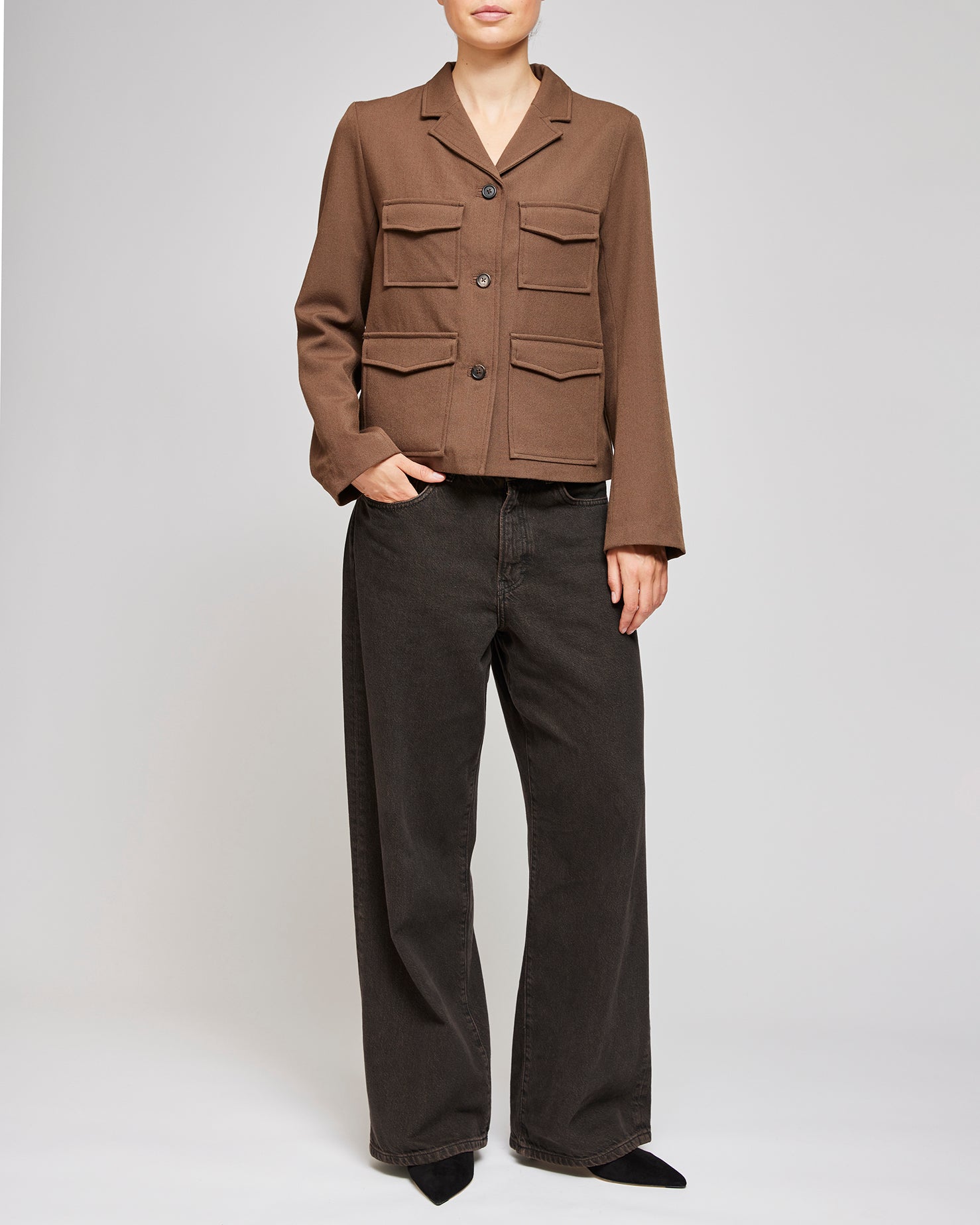 Jeanerica Brown Overdye Belem Jeans