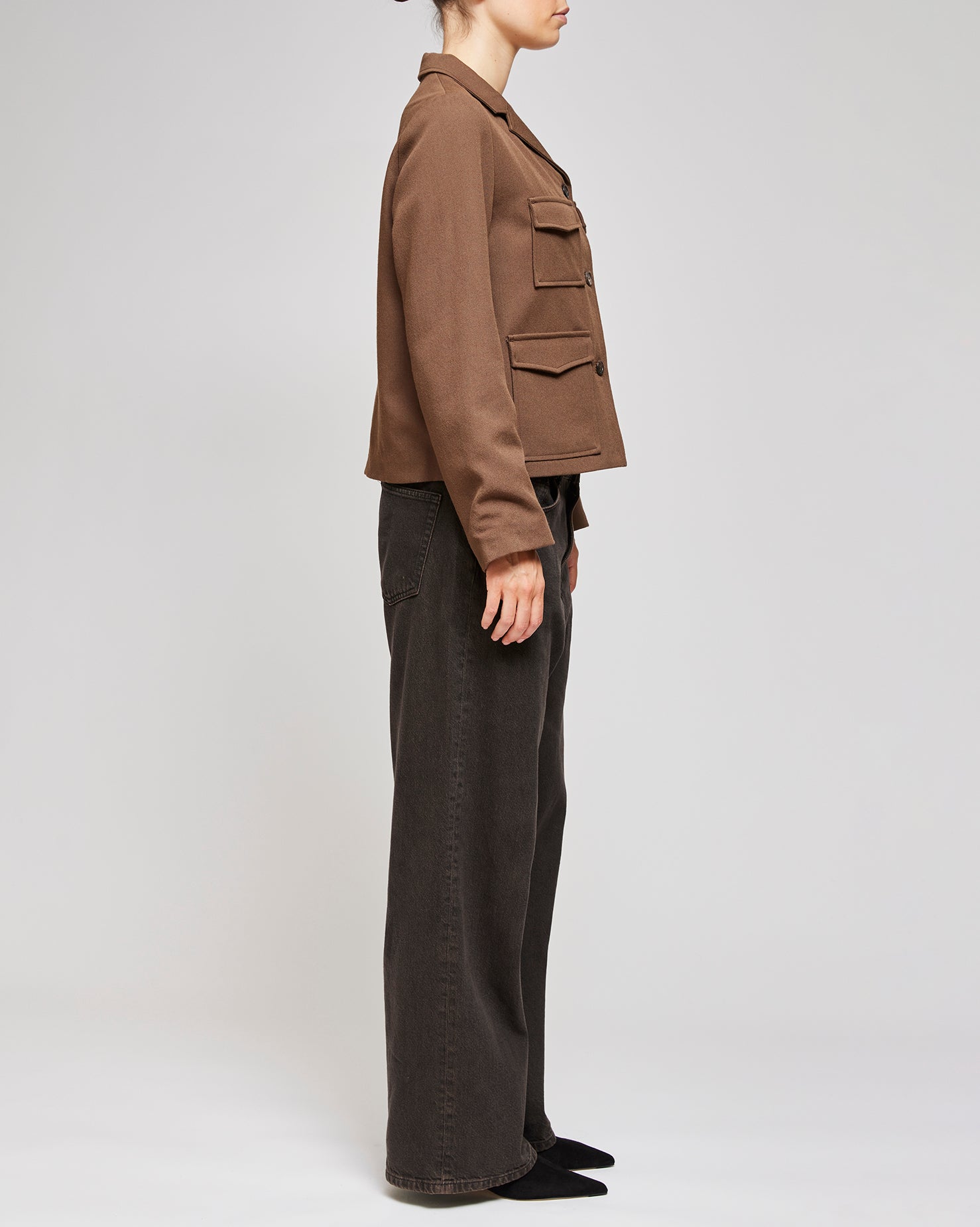 Jeanerica Brown Overdye Belem Jeans