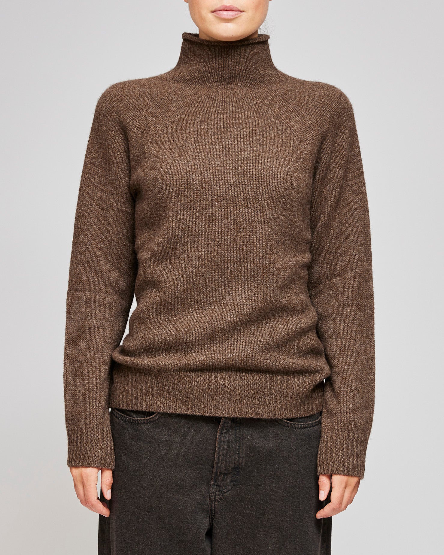 A.P.C Marron Chine Pull Roxy