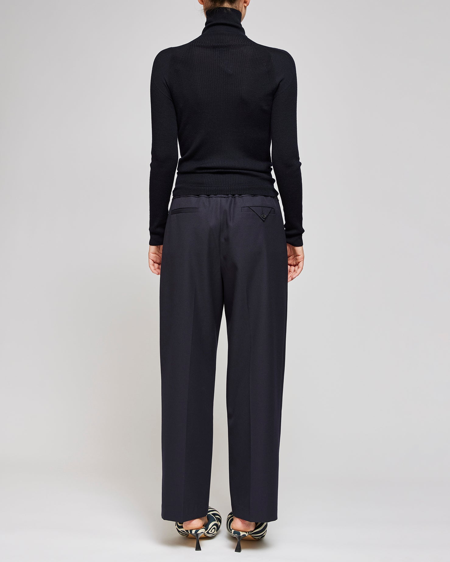 Rachel Comey Navy Corber Pant