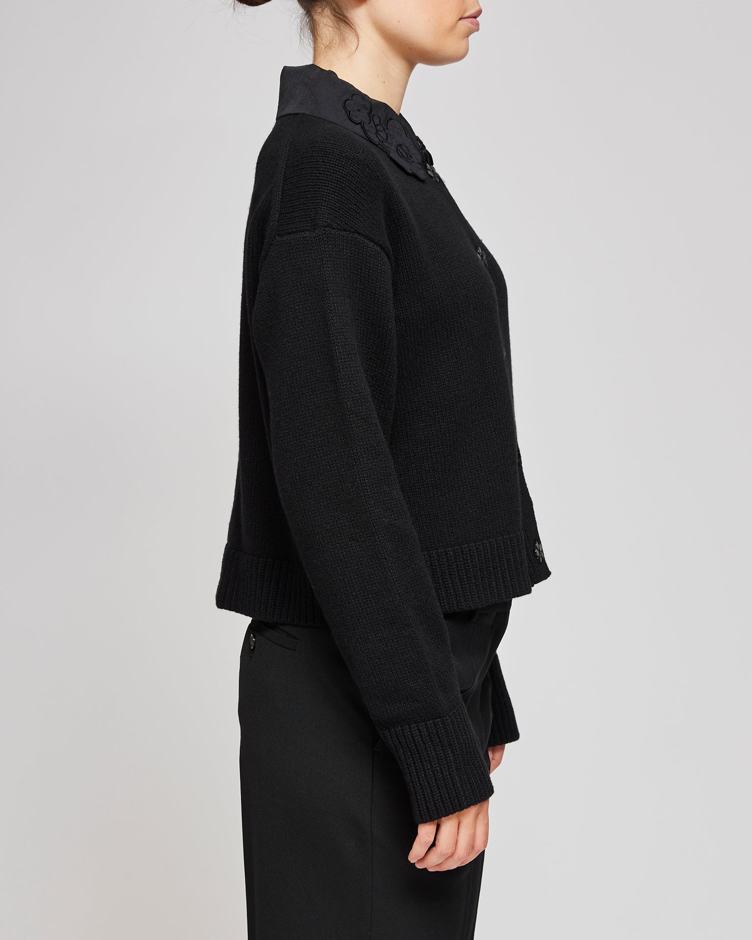 Cecilie Bahnsen Black Bibi Cardigan