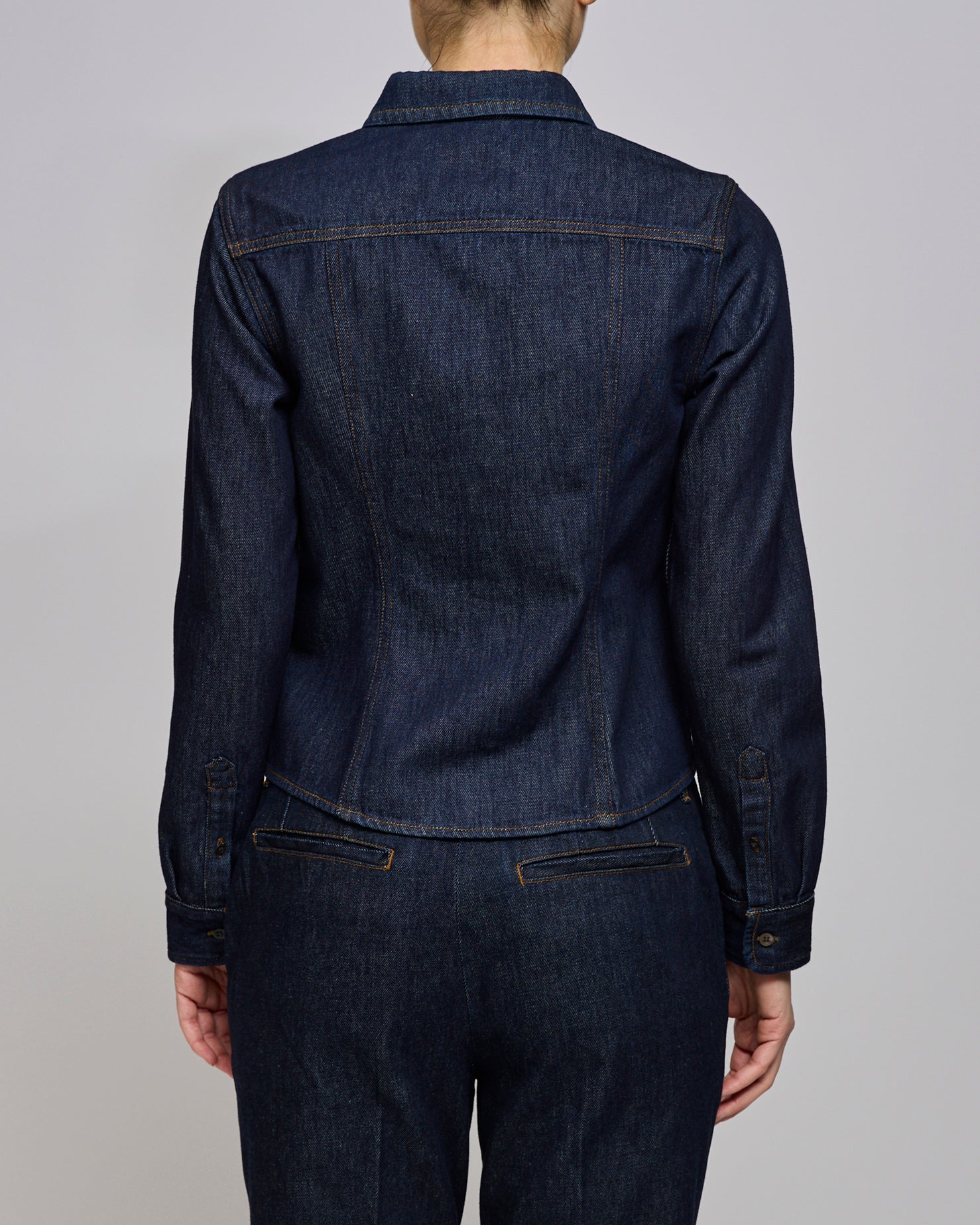 Dries Van Noten Indigo Cellie Shirt
