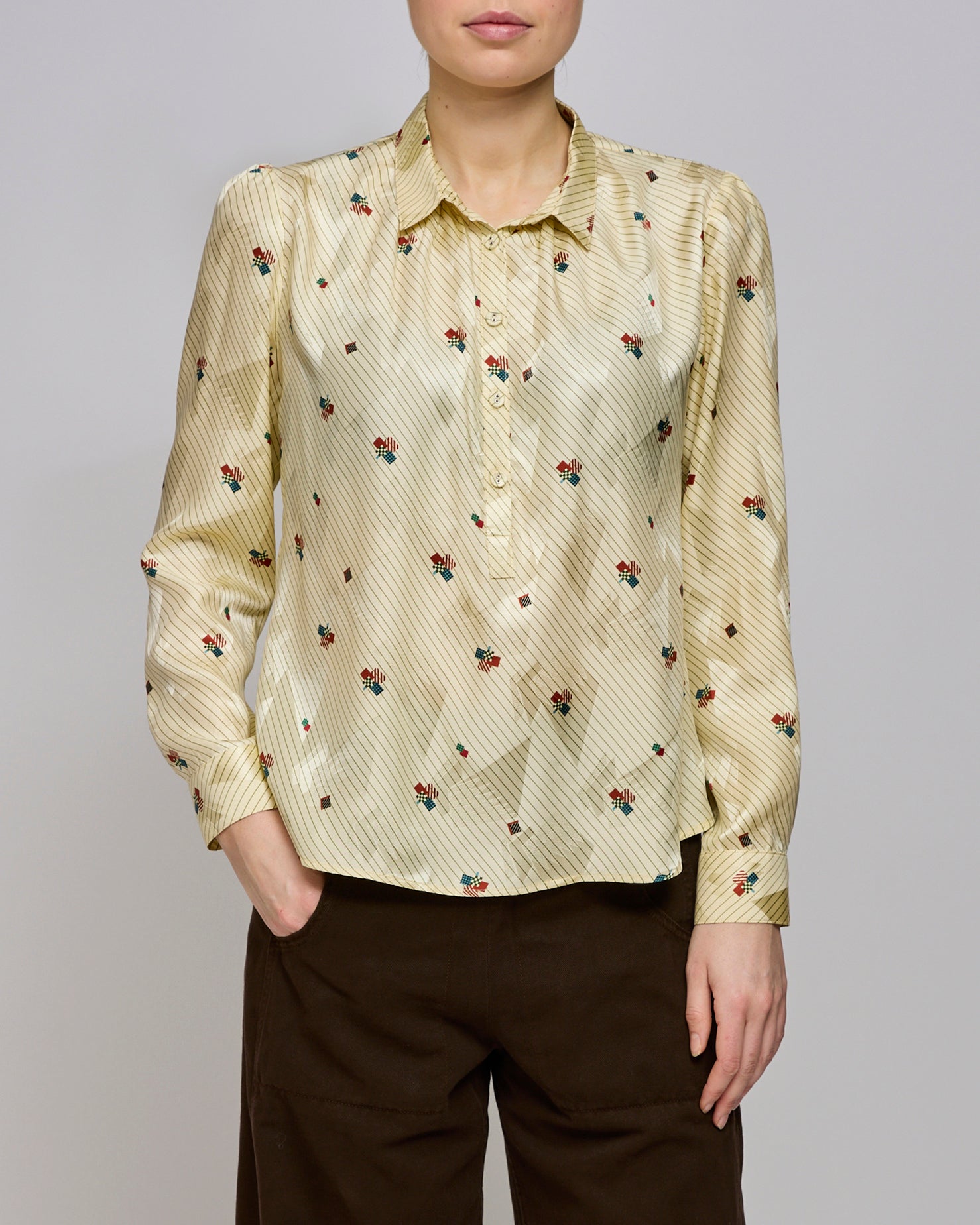 Rachel Comey Cream Bainville Top