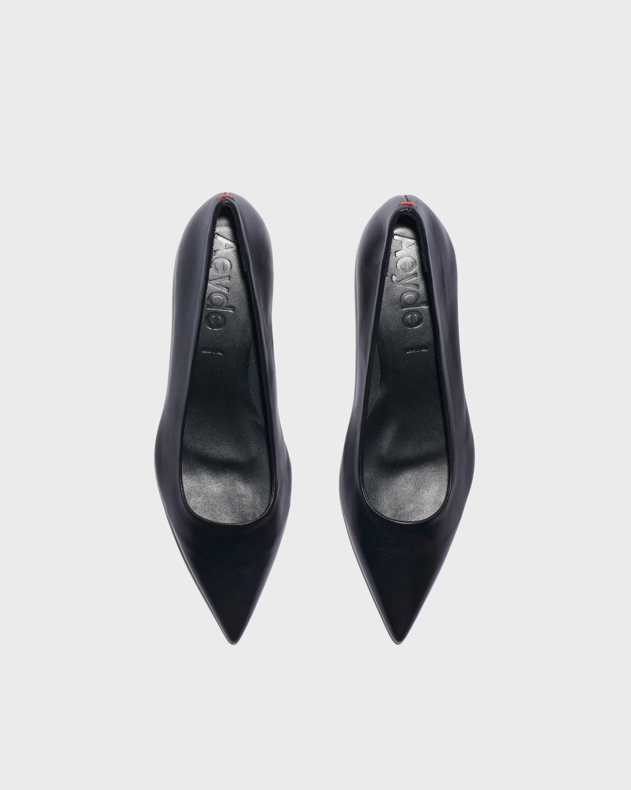 Aeyde Black Nappa Leather Judi Pumps