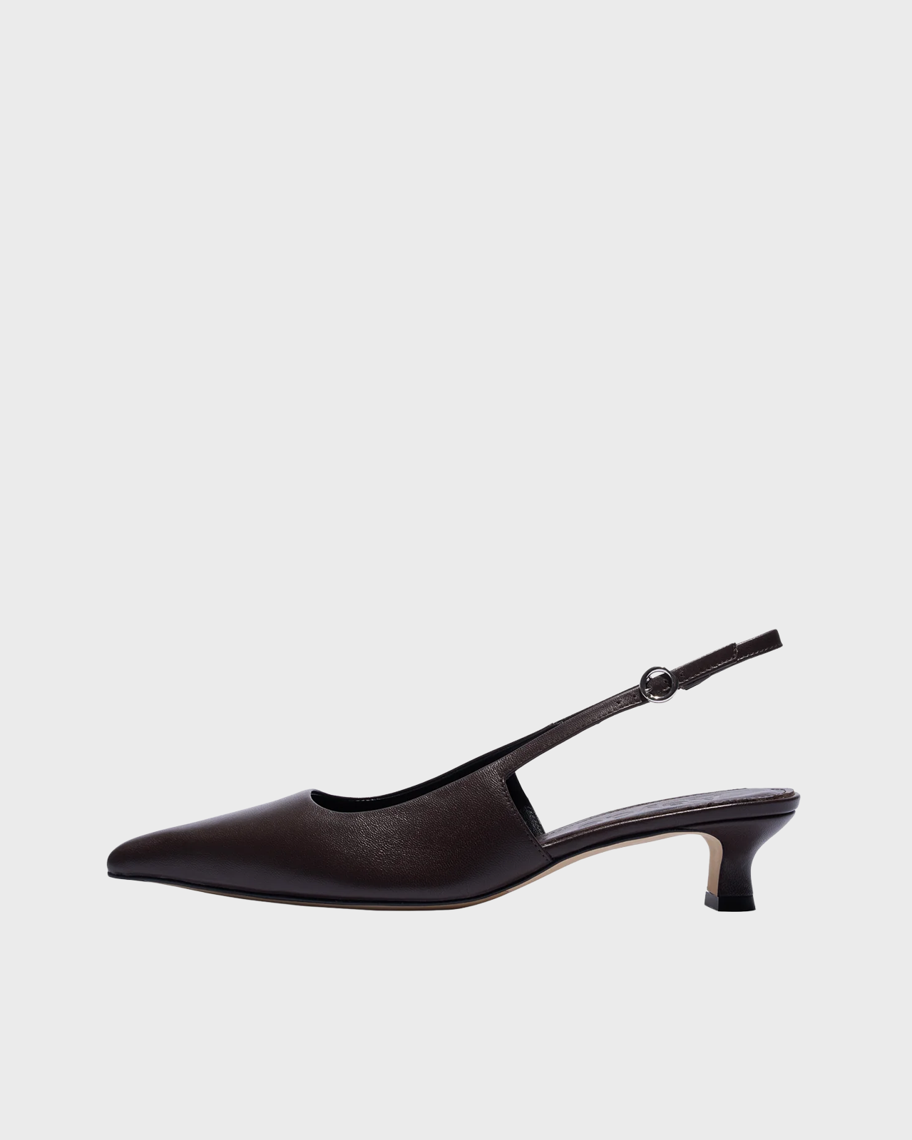 Aeyde Moka Nappa Leather Catrina Slingback Pumps