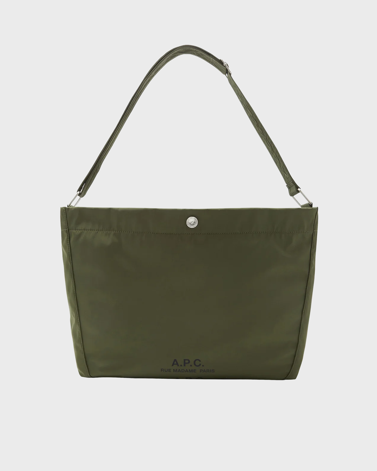 A.P.C. Kaki Small Besace Journal Bag