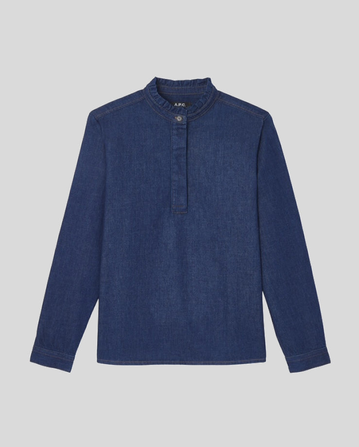A.P.C Indigo Blouse