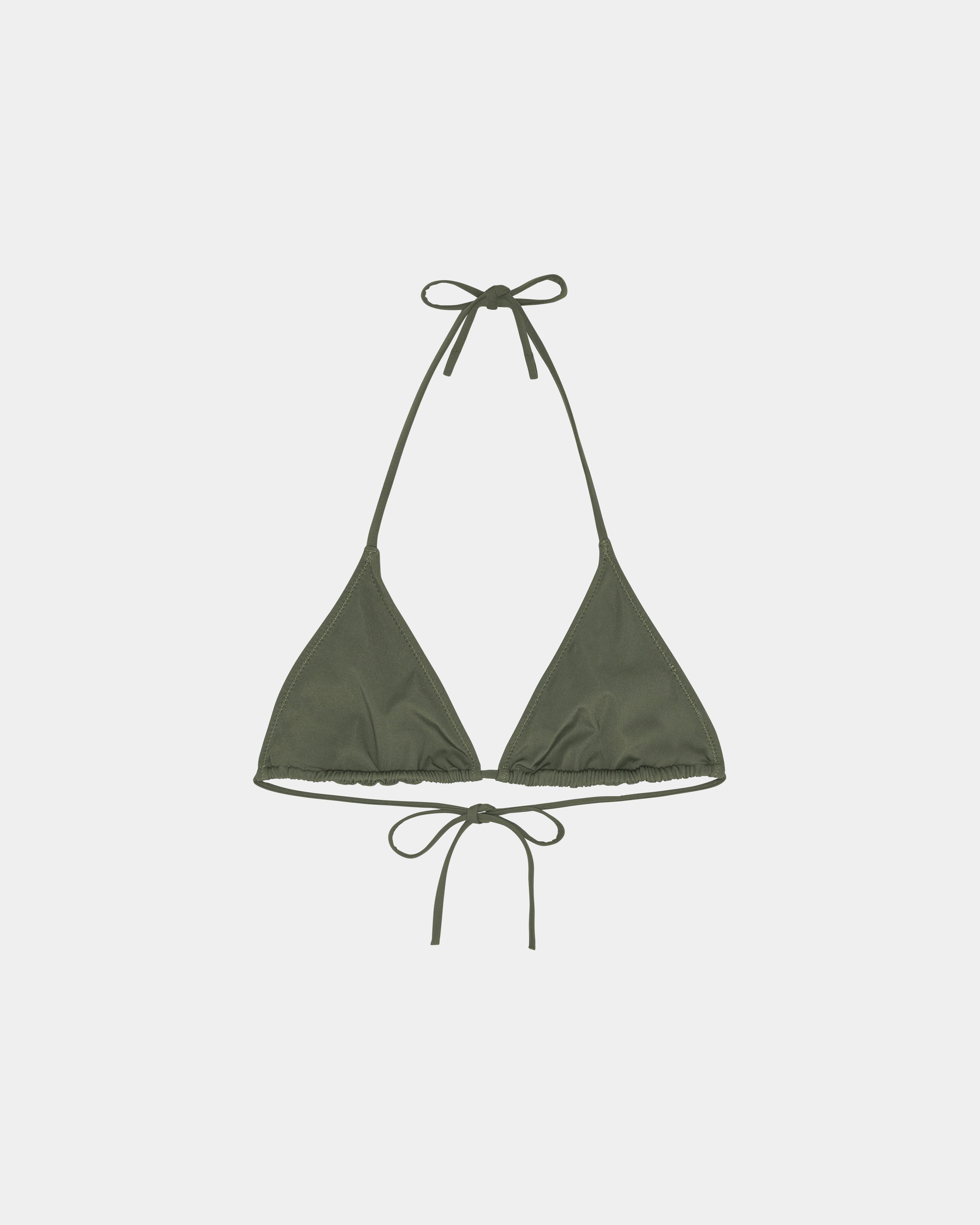 Alipo Army Triangle Bikini Top