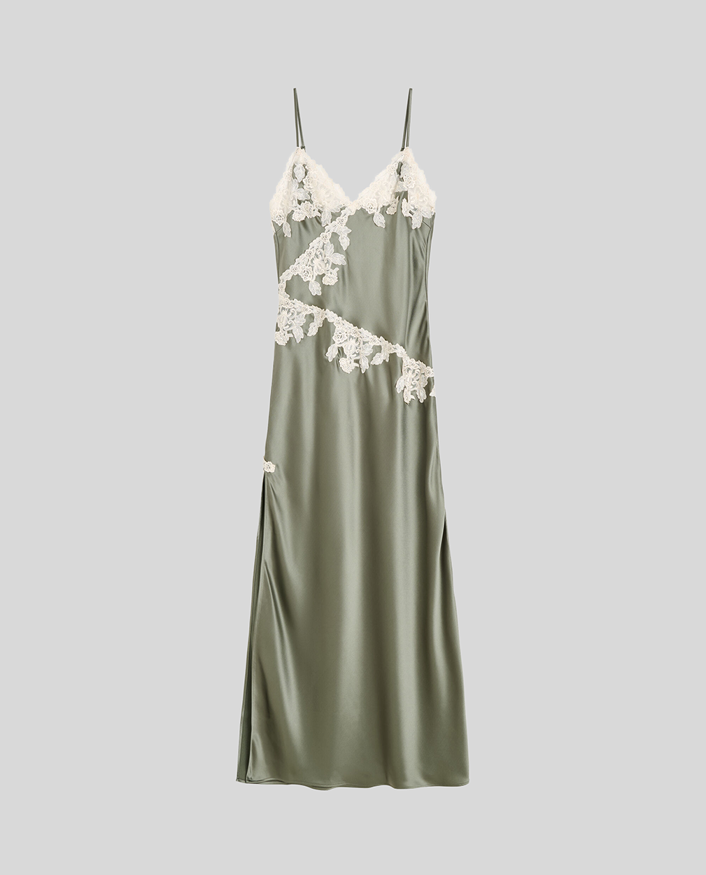 By Malene Birger Deep Lichen Green Vera Dress