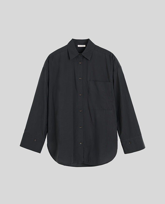 By Malene Birger Black Derris Voile Shirt