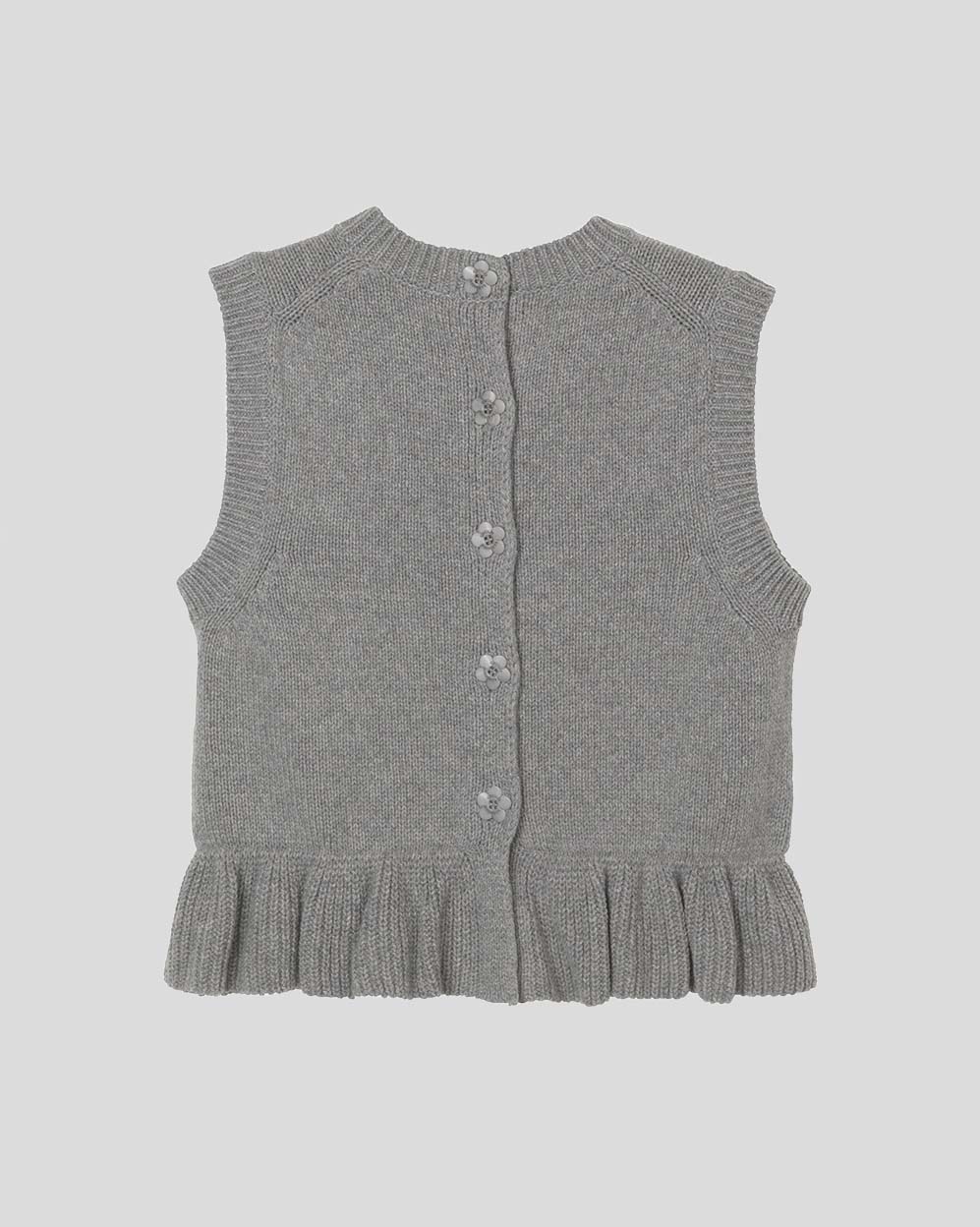Cecilie Bahnsen Grey Bill Vest
