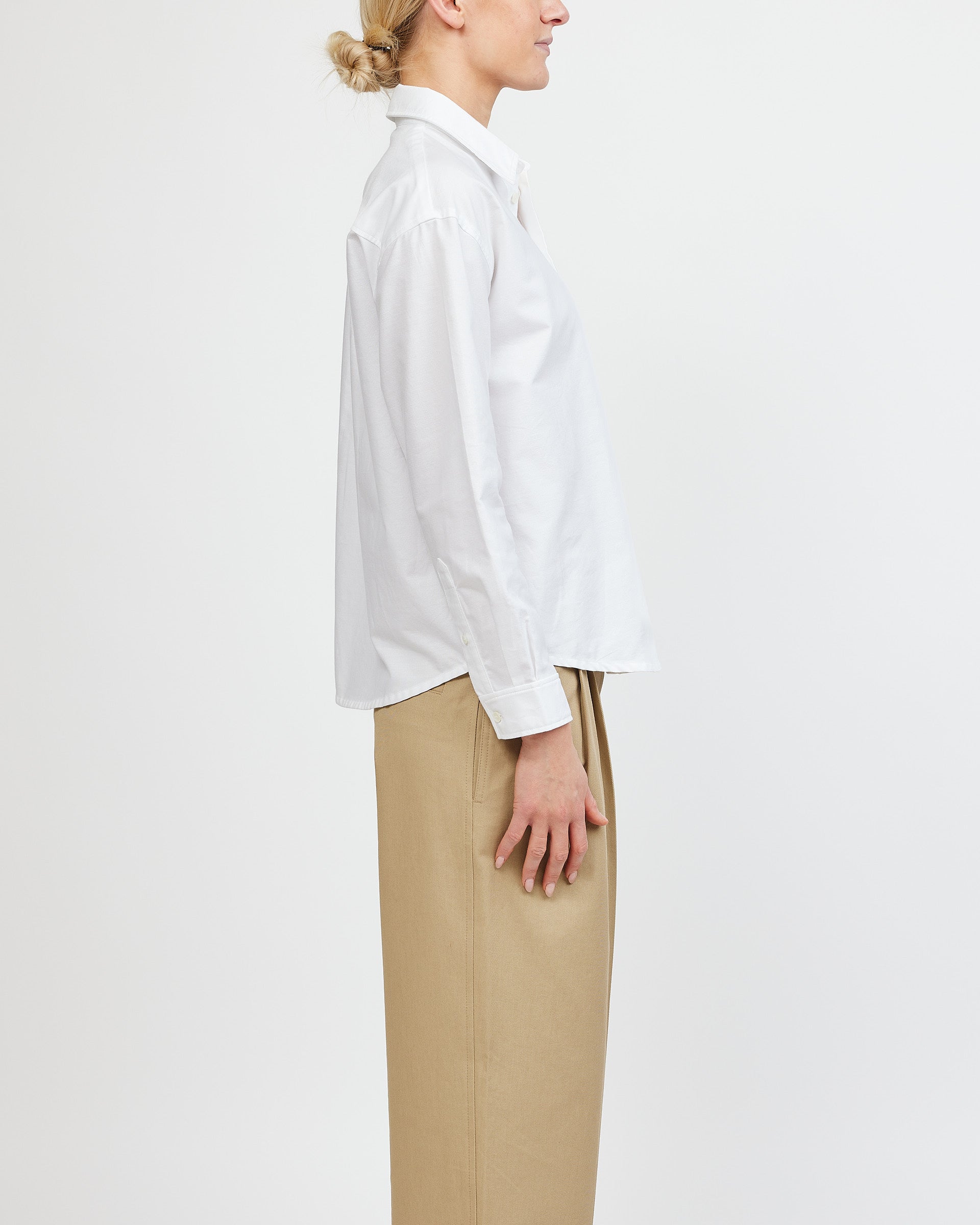 A.P.C Chemise Boyfriend Brodee White Shirt