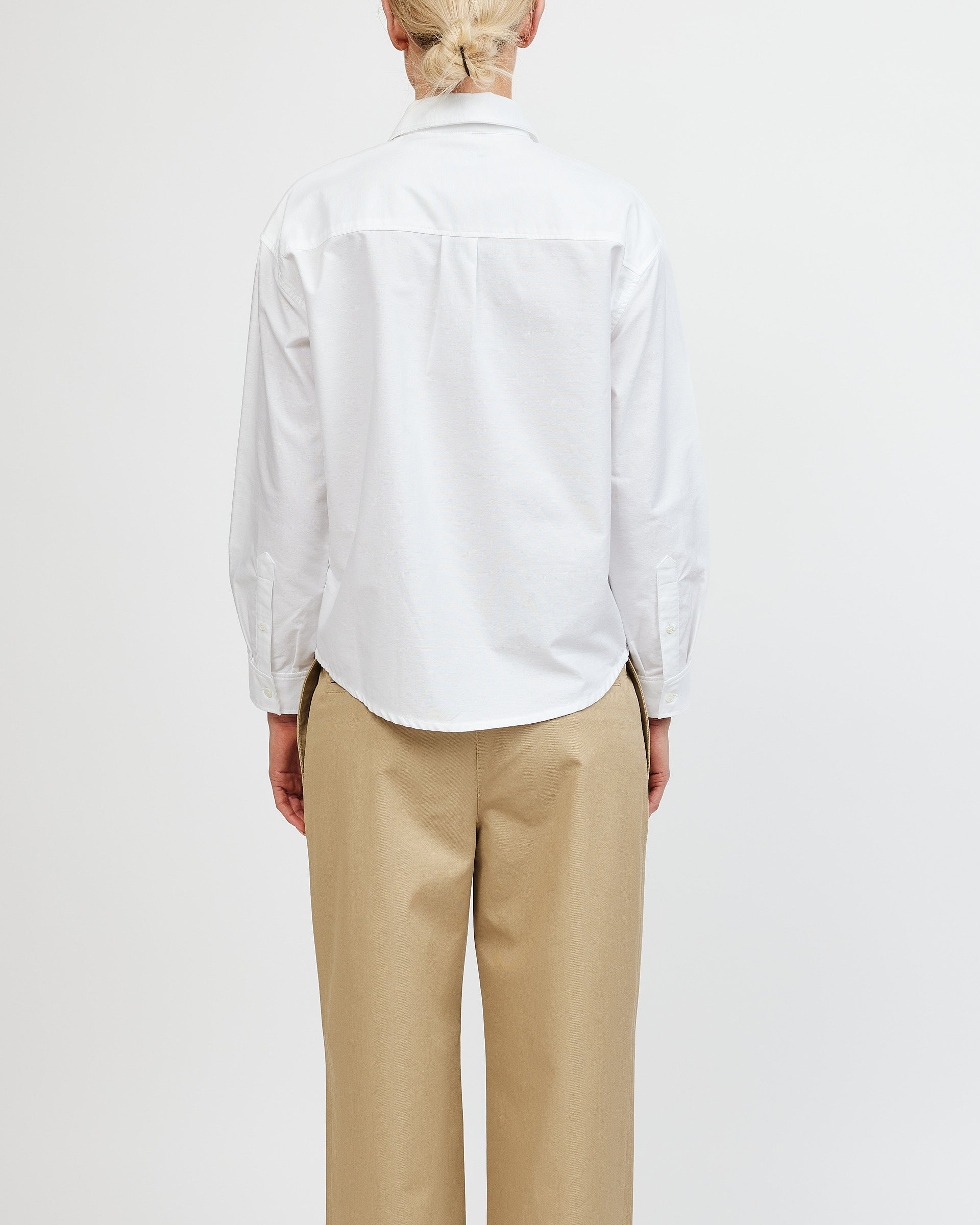 A.P.C Chemise Boyfriend Brodee White Shirt