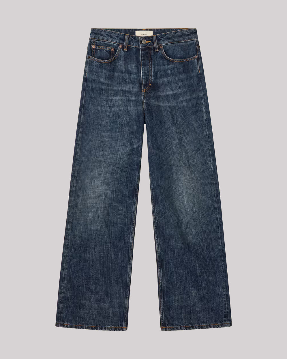 Jeanerica Dunkelblaue Righe Belem Jeans