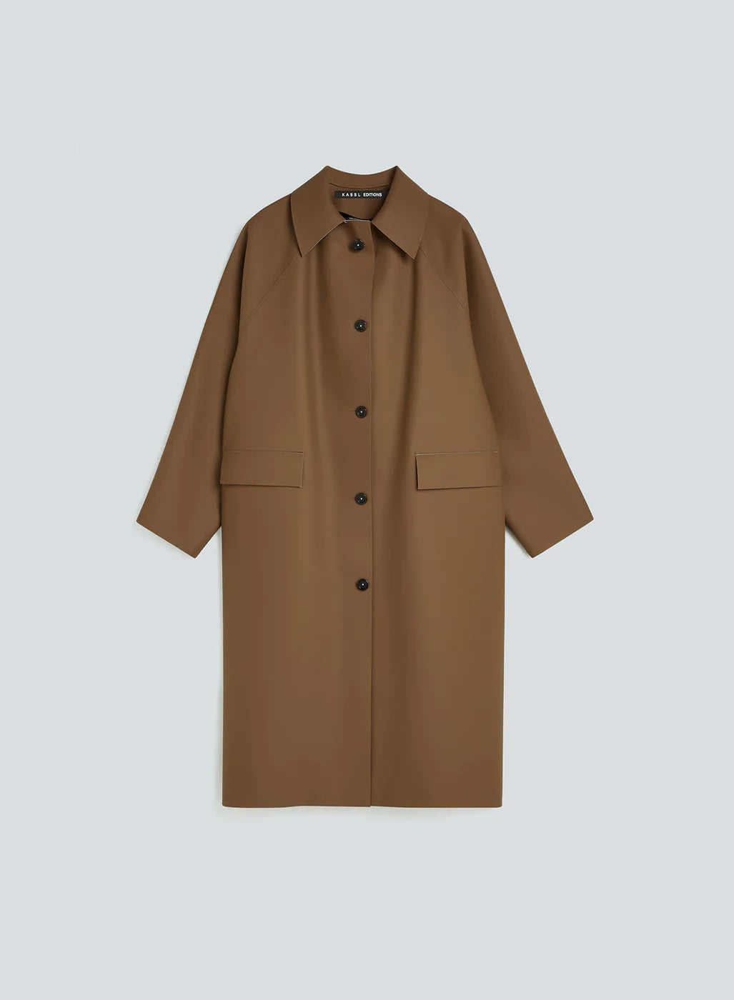 Kassl Editions Camel Original Below Rubber Coat
