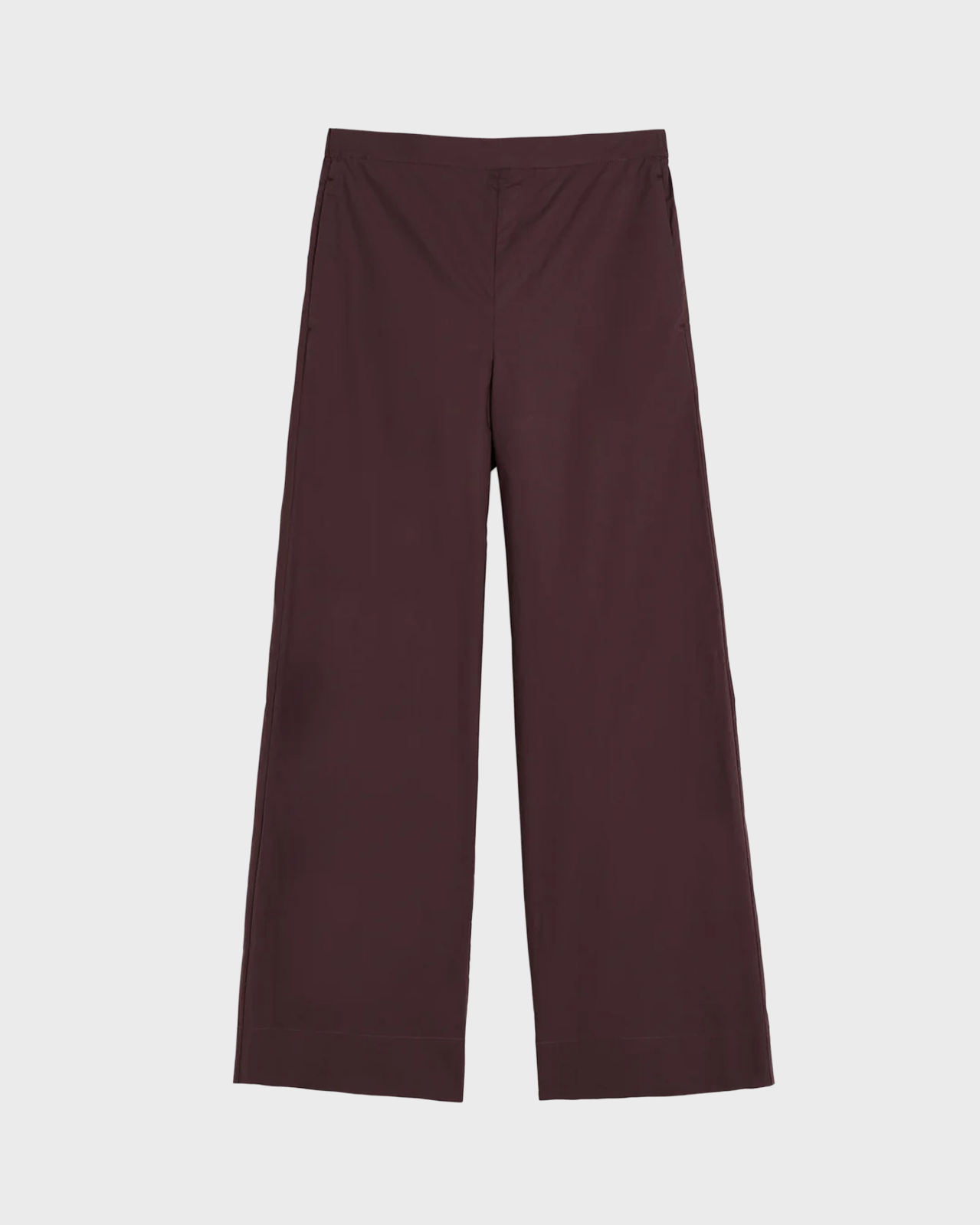 By Malene Birger Aubergine Milena Trousers