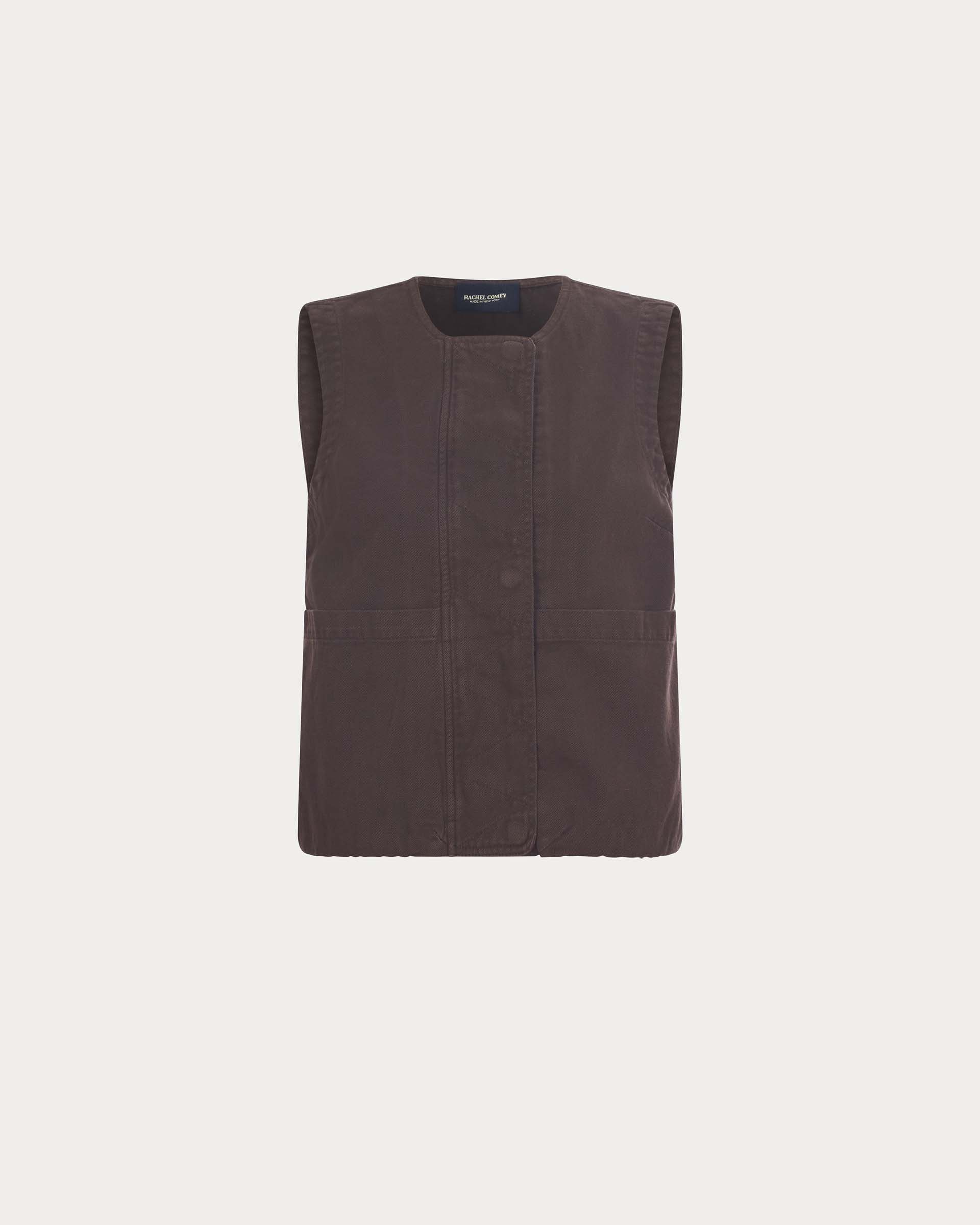 Rachel Comey Chocolate Vestio Top