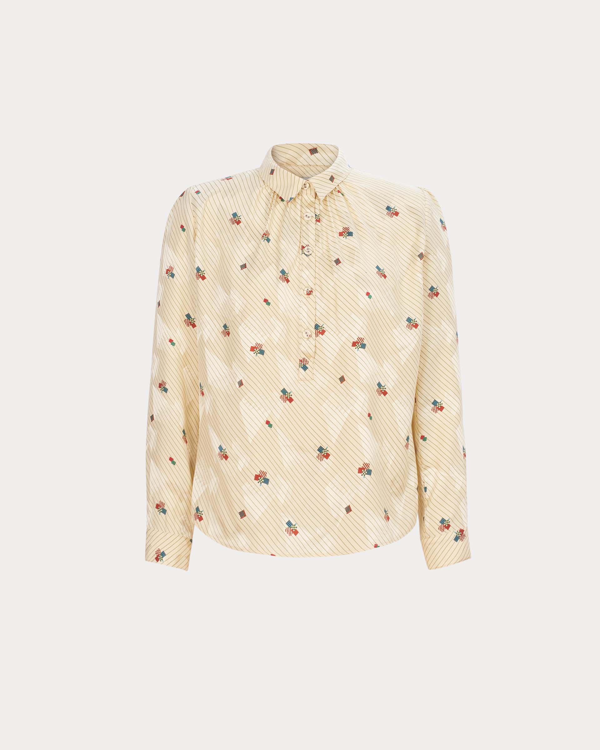 Rachel Comey Cream Bainville Top