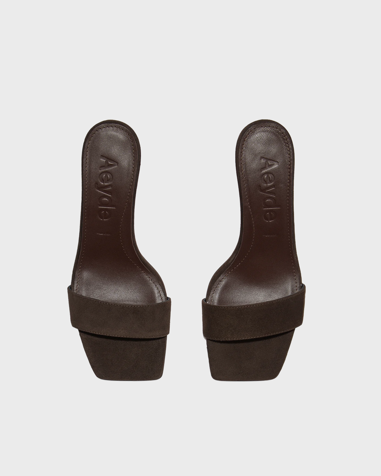 Aeyde Ilvy Kid Suede Leather Moka