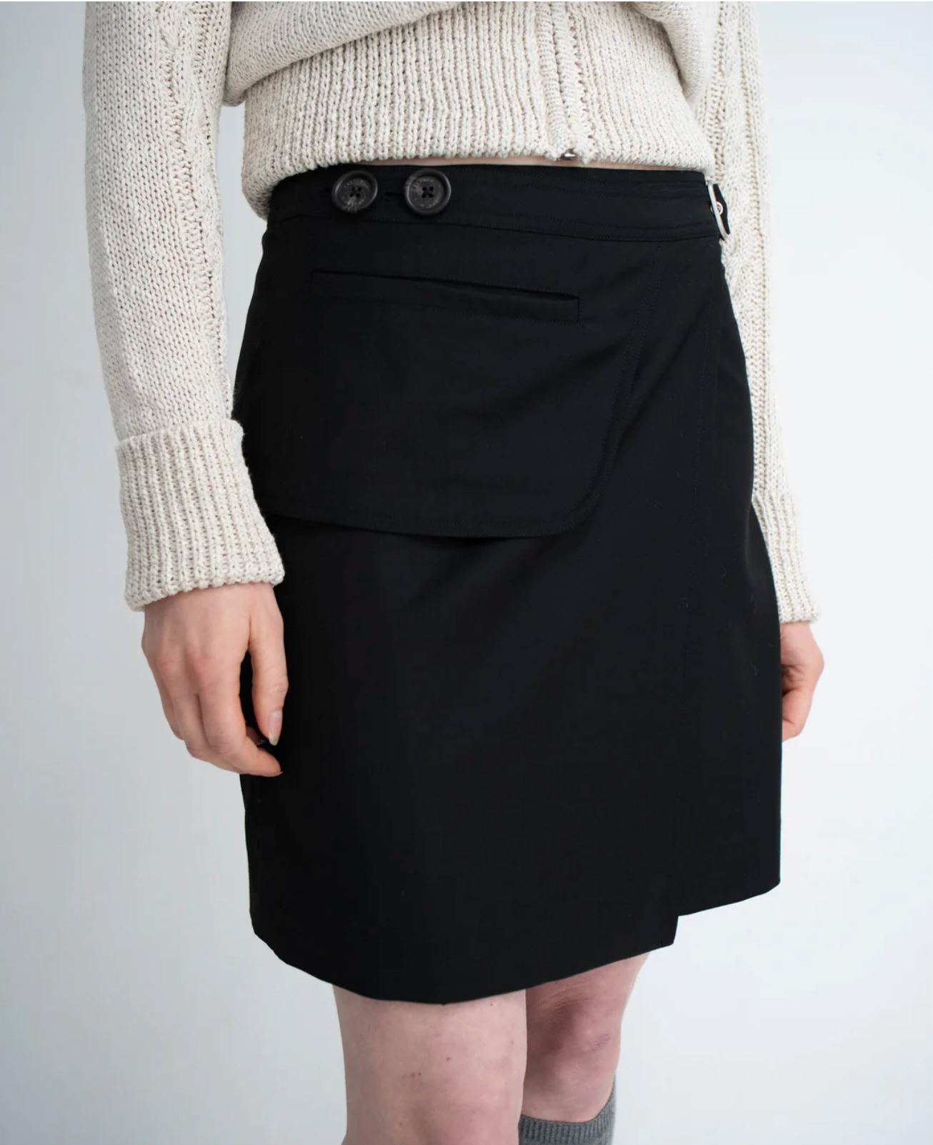 Kernemilk Black Alia Skirt