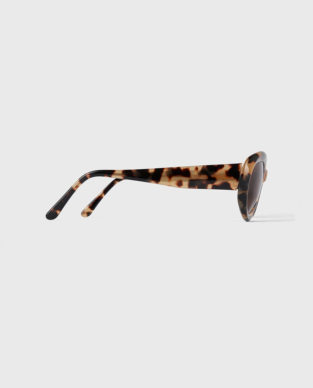 Toteme Tortoise Ovals Sunglasses